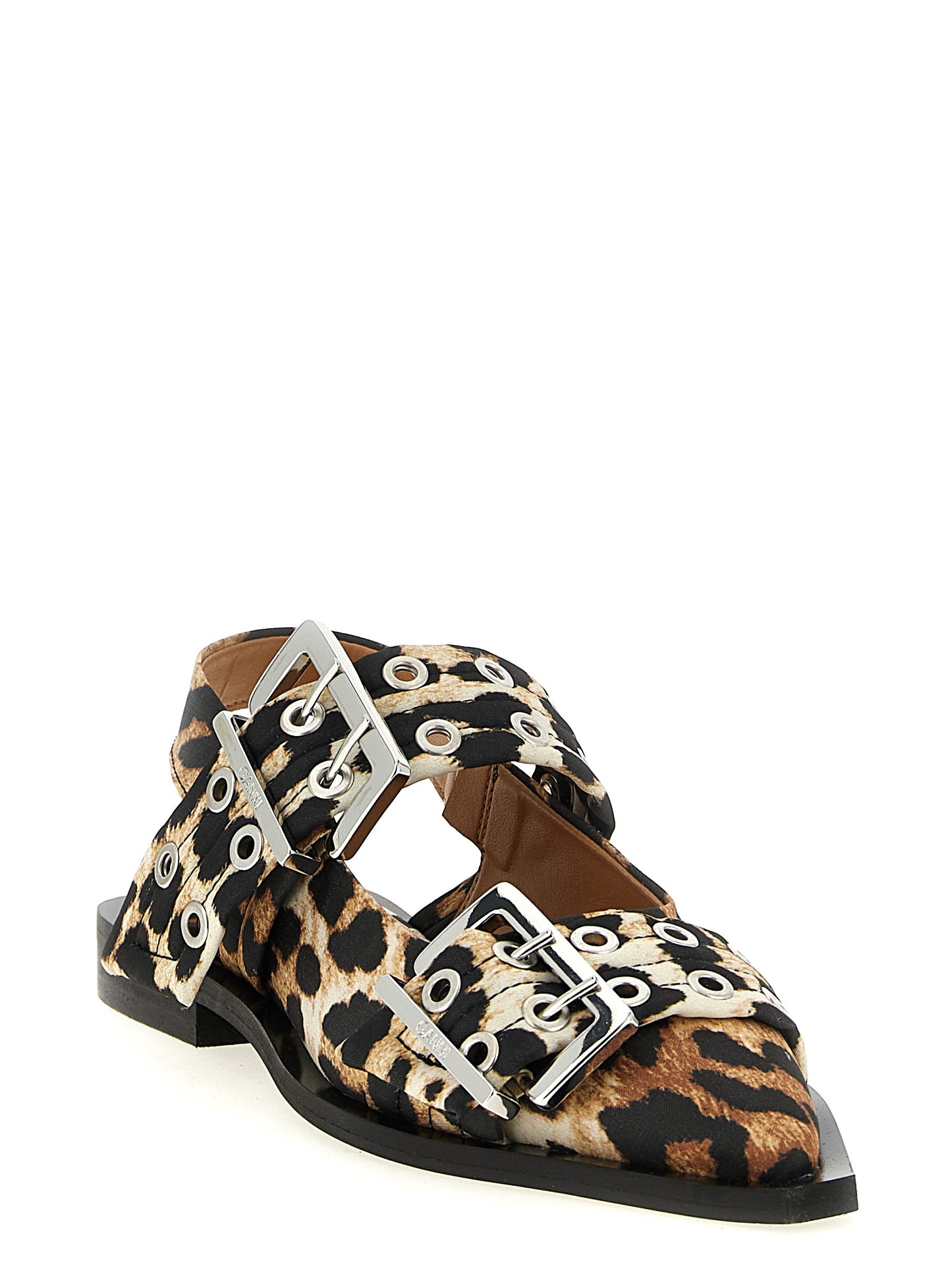 Multicolor Polyester Ballet Flats