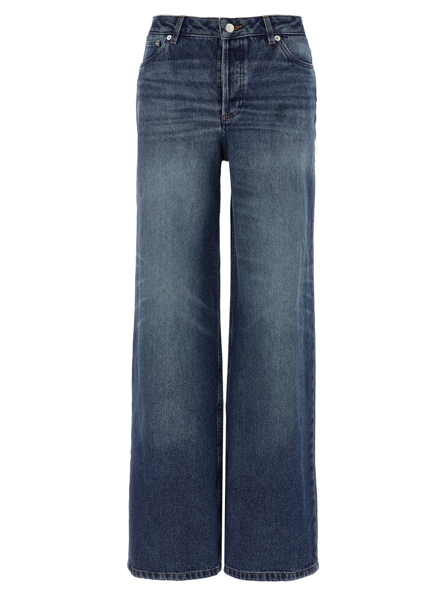 Blue Cotton Jeans Denim