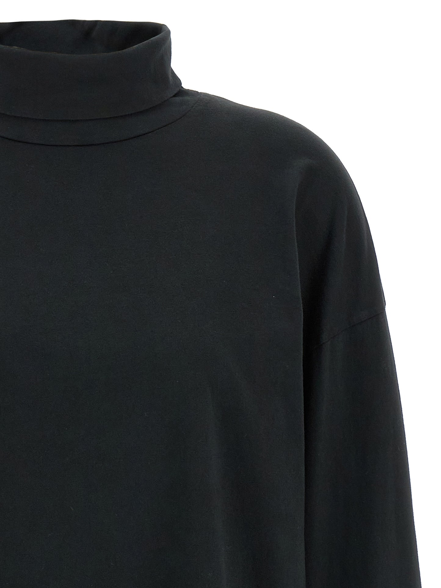 Black Cotton Cardigan