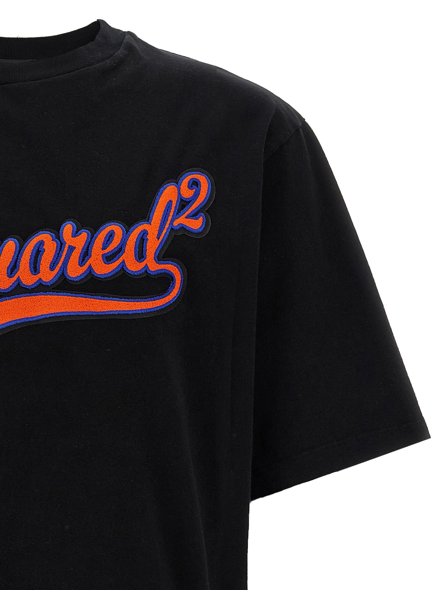 Black Cotton T-Shirt