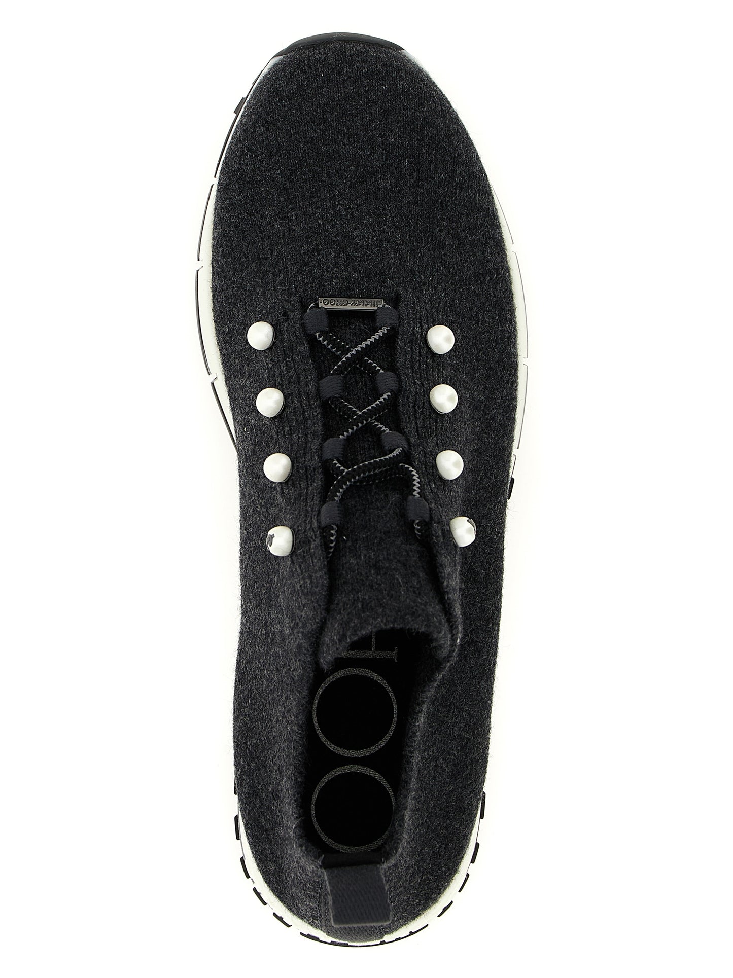 Black Tencel Low Top Sneakers