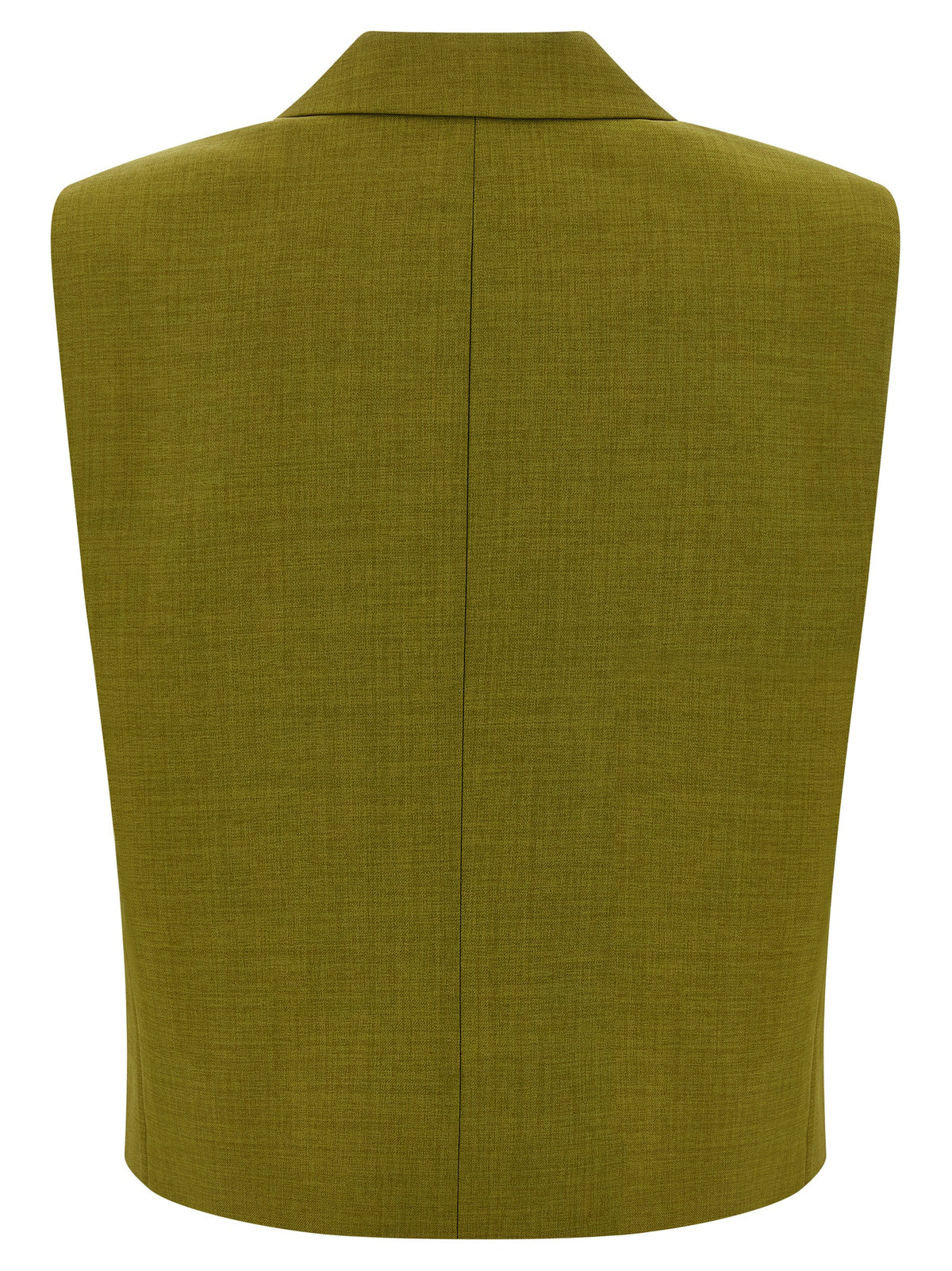Bicolor Polyester Sleeveless Jacket