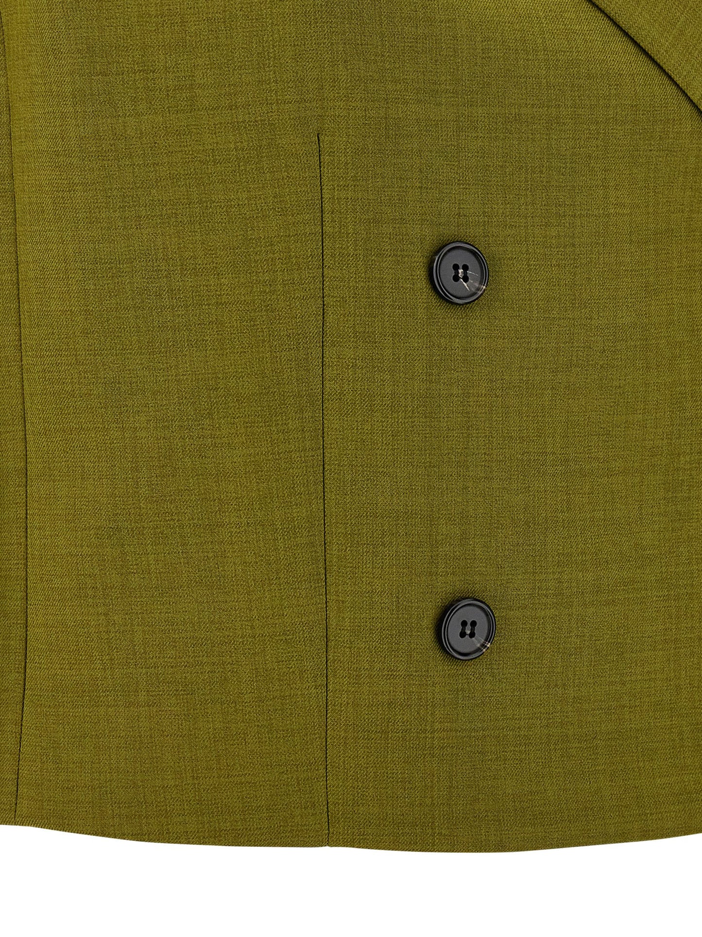 Bicolor Polyester Sleeveless Jacket