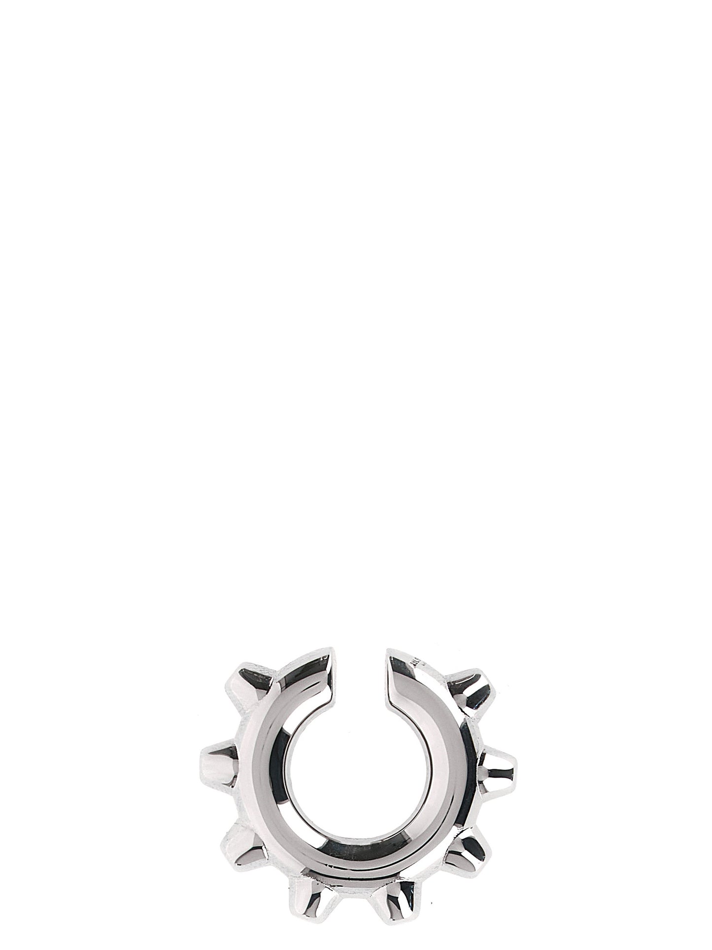 Silver Brass Earrings