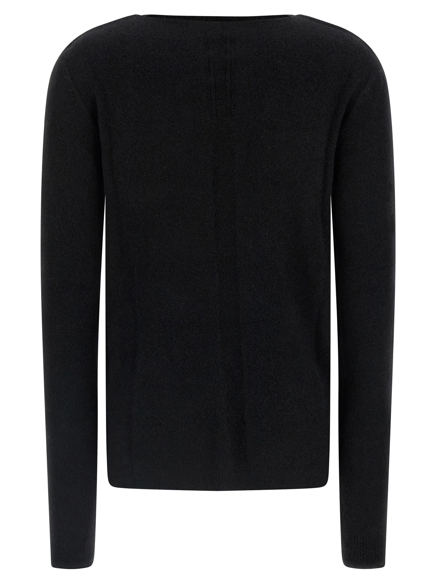 Black Wool Cardigan