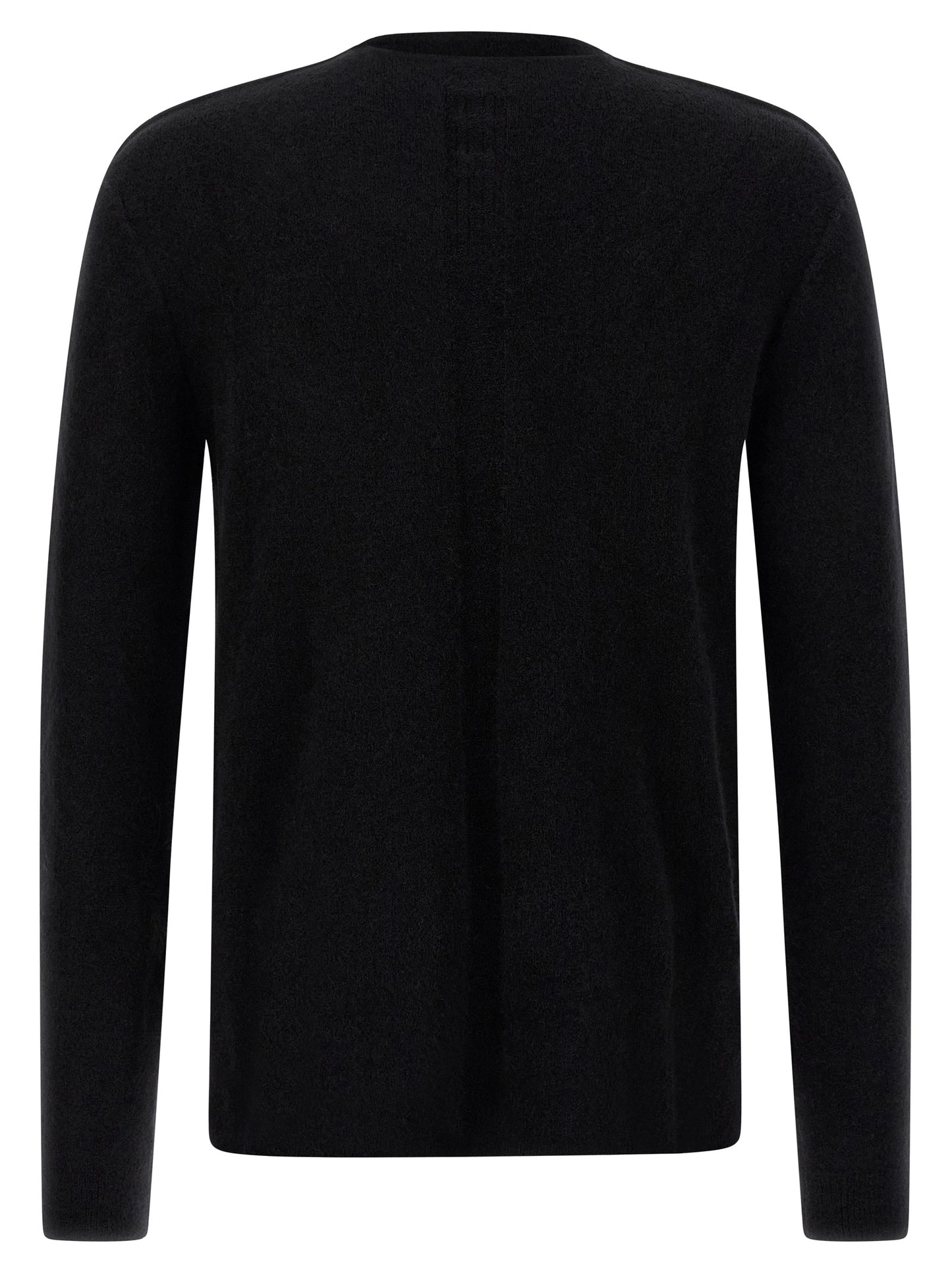 Black Wool Cardigan