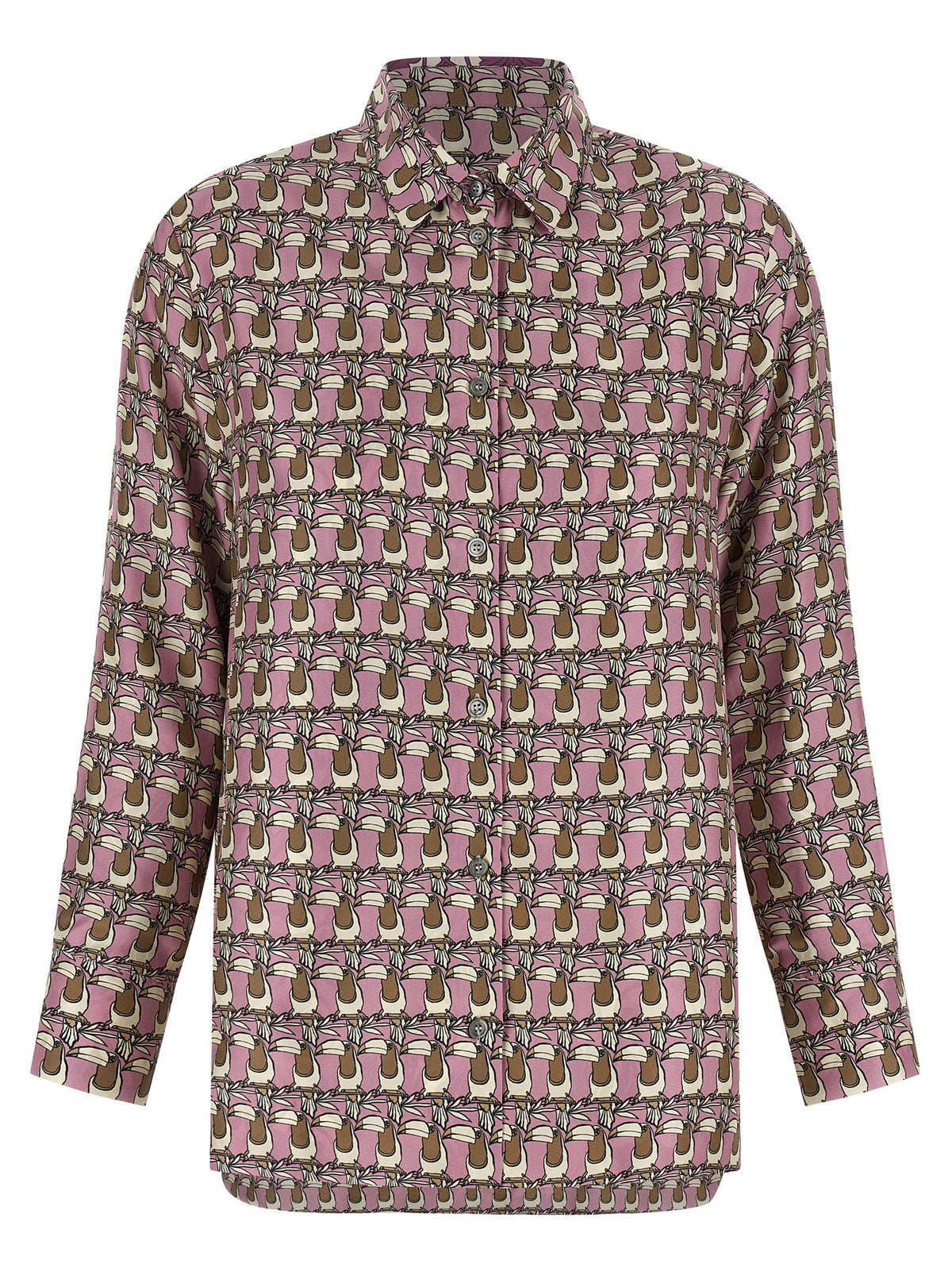 Multicolor Silk Blouse