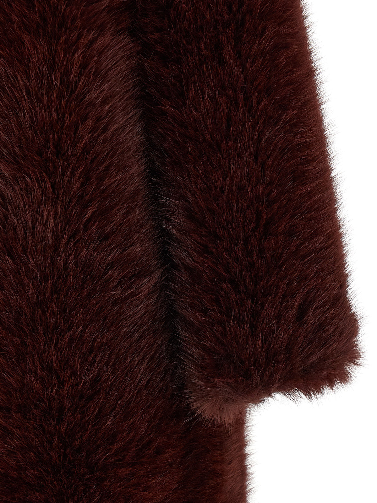 Bordeaux Polyester Coat