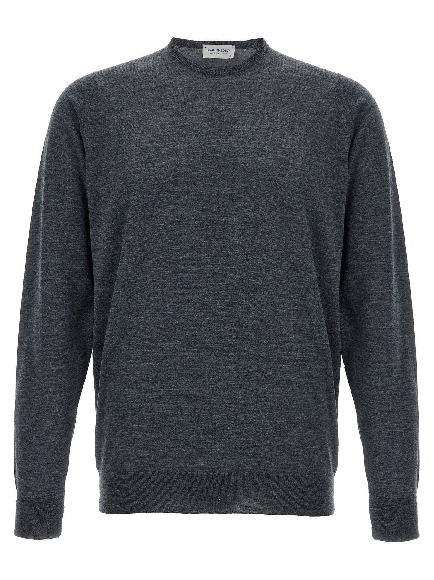 Gray Merino Wool Cardigan