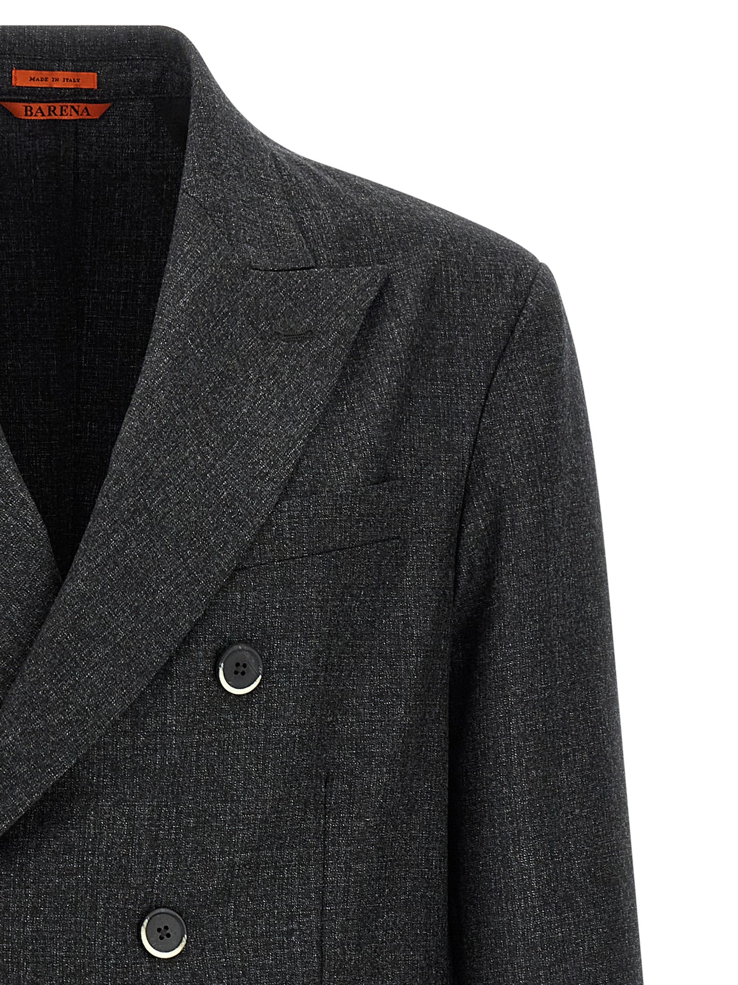 Gray Virgin Wool Blazer