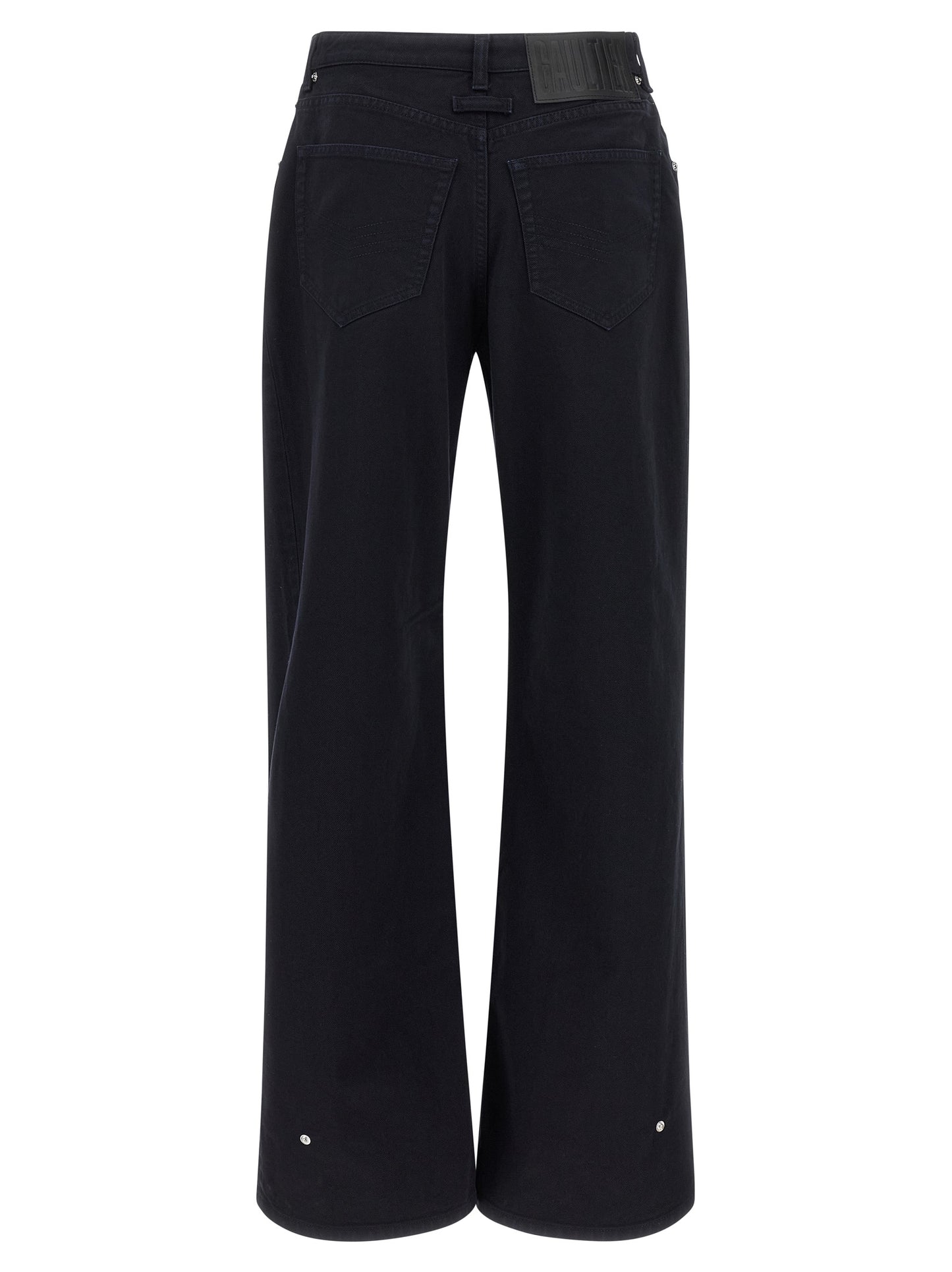 Blue Cotton Jeans Denim