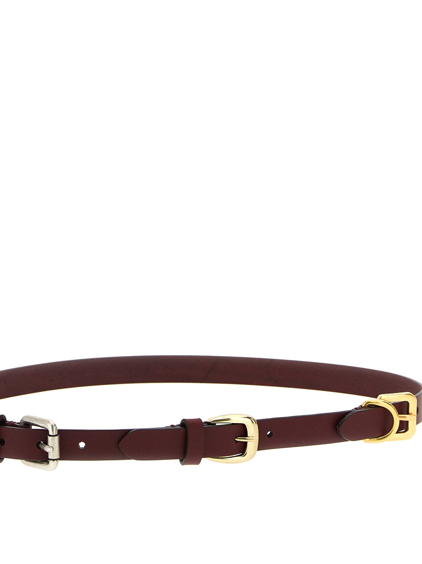 Bordeaux Calfskin Belt