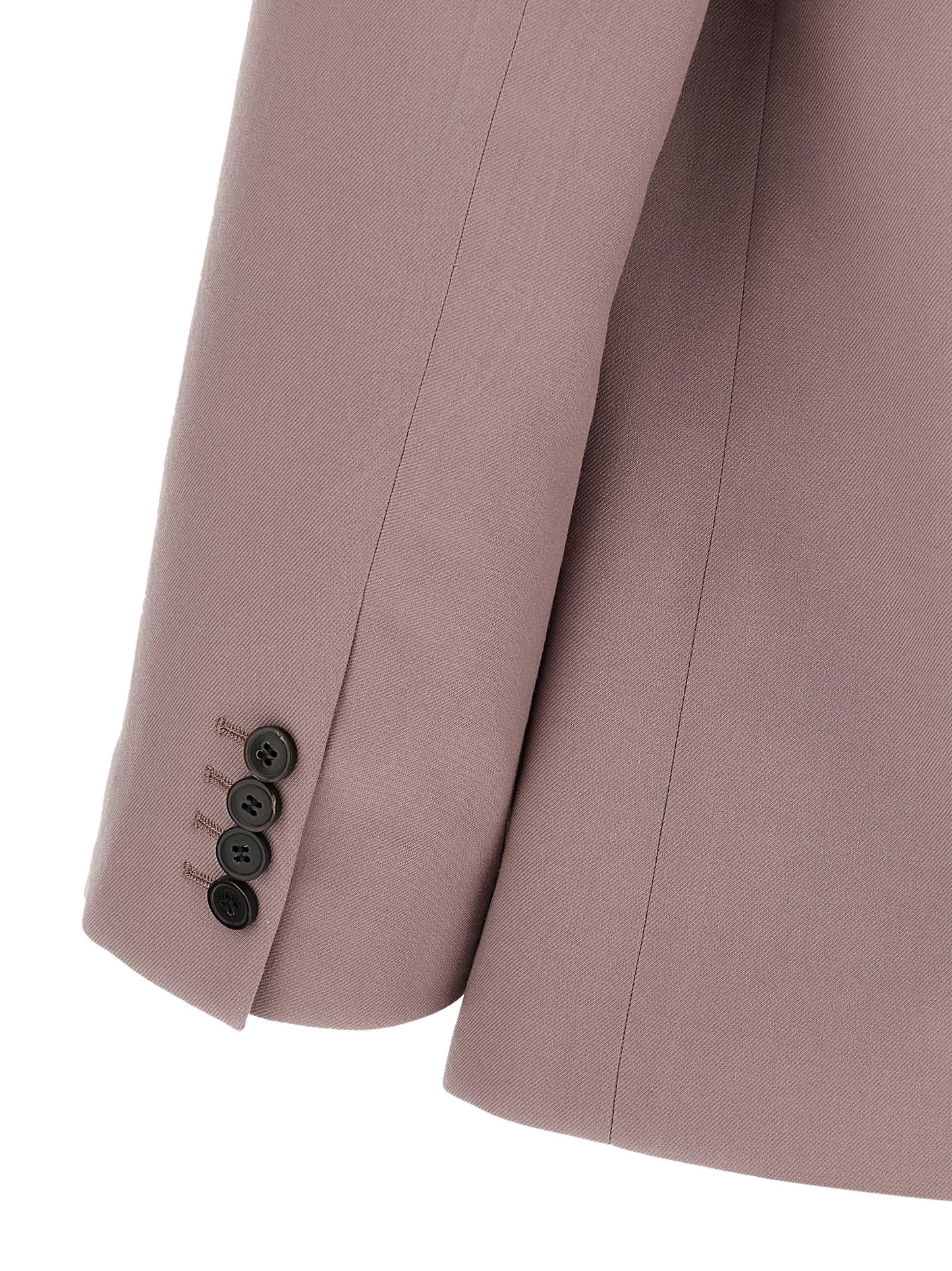 Purple Wool Blazer