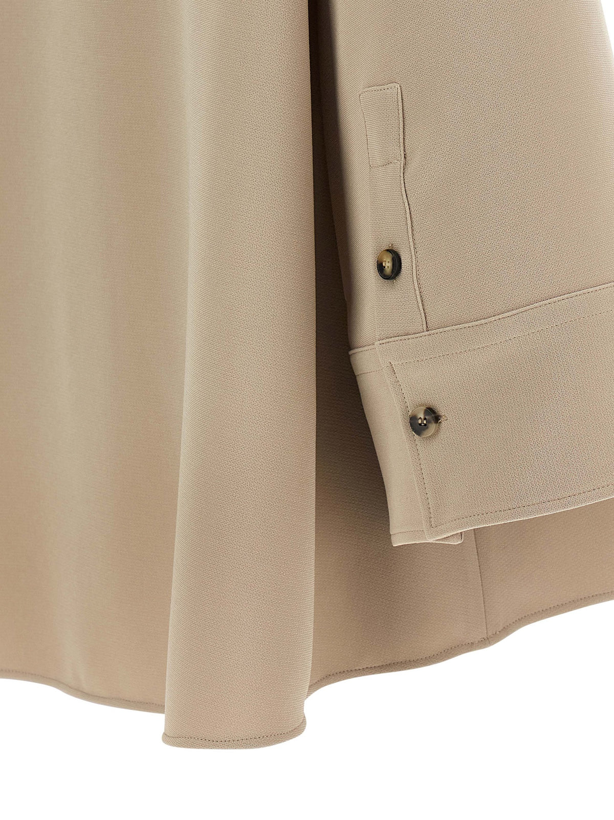 Beige Triacetate Blouse