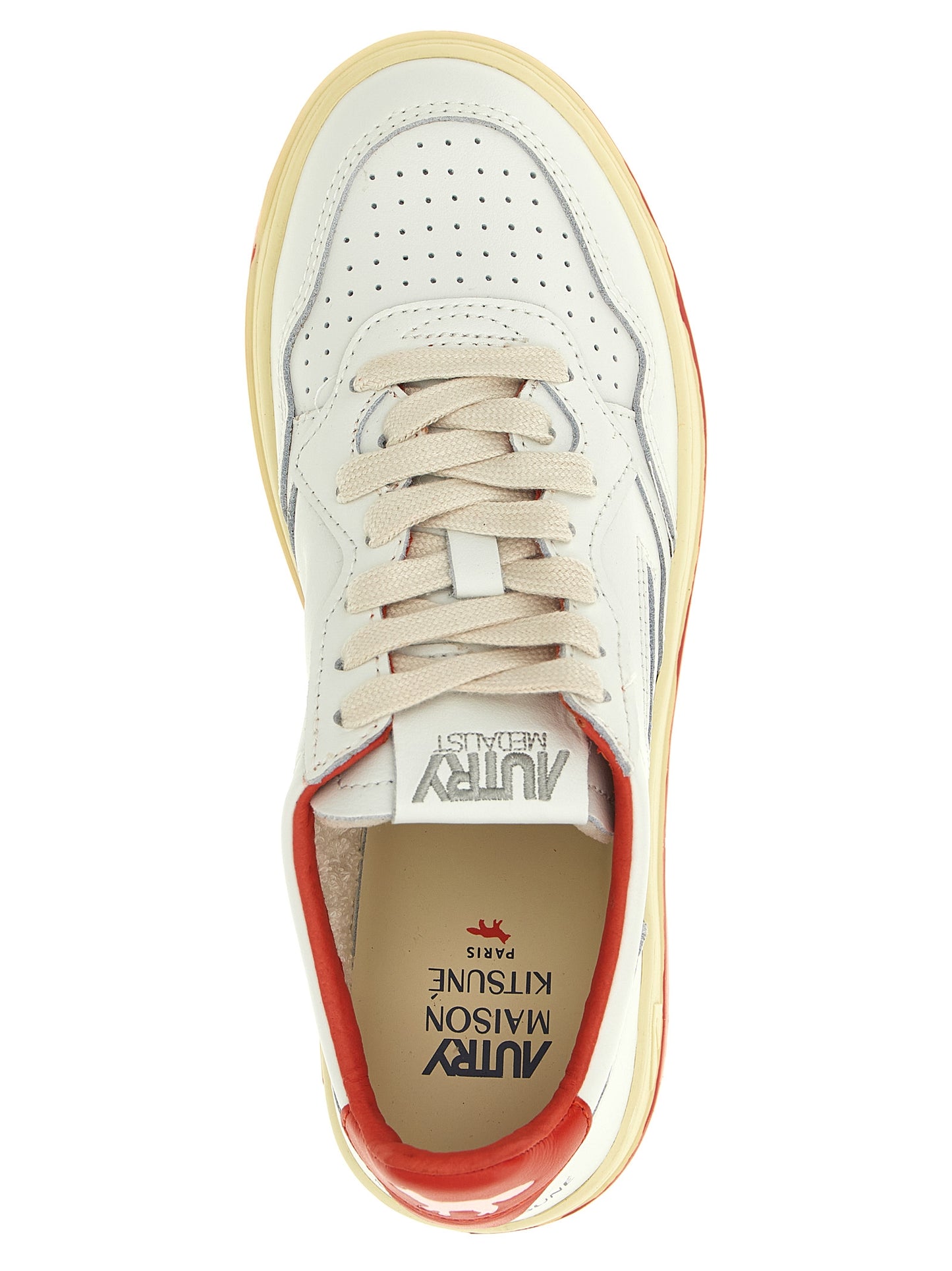 Multicolor Goatskin Low Top Sneakers