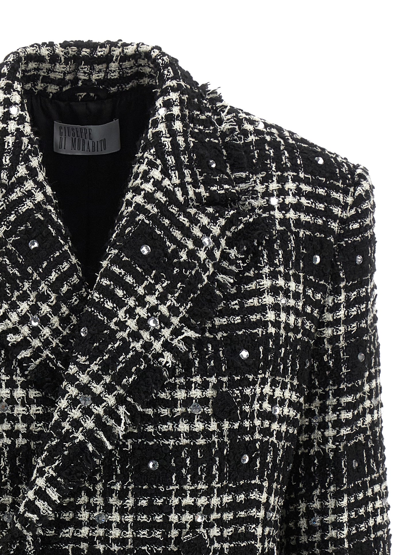 Bicolor Cotton Blazer