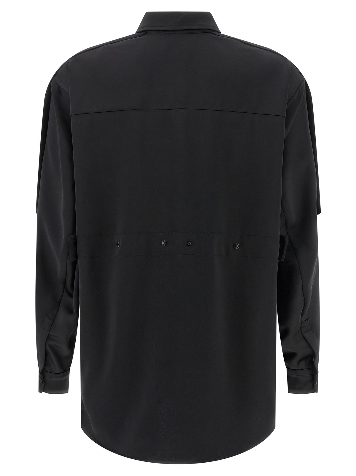 Black Polyester Blouse