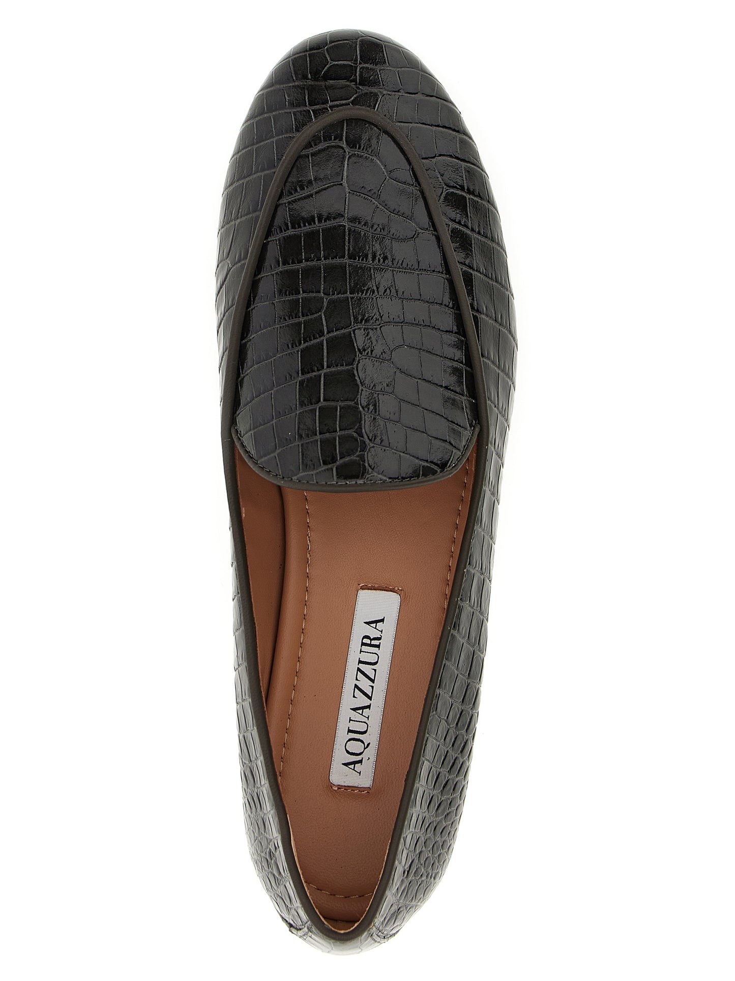 Black Calfskin Slip-On Loafers