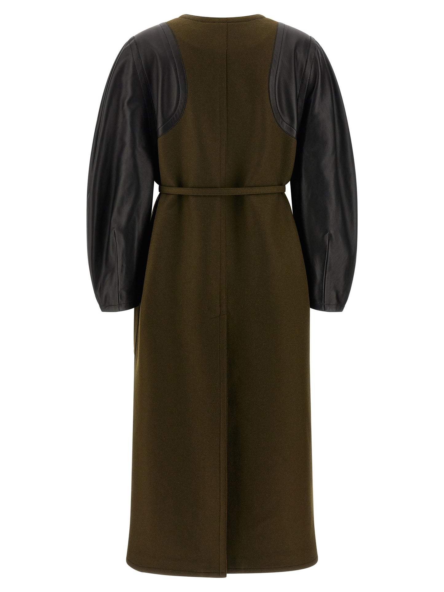 Bicolor Viscose Coat