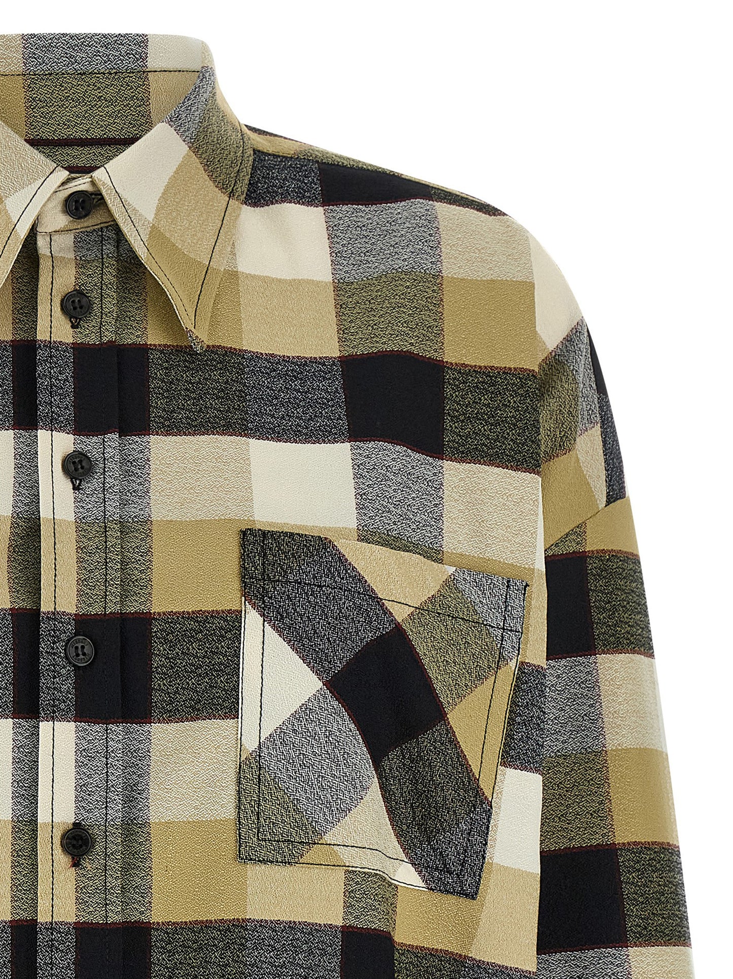 Beige Polyester Blouse