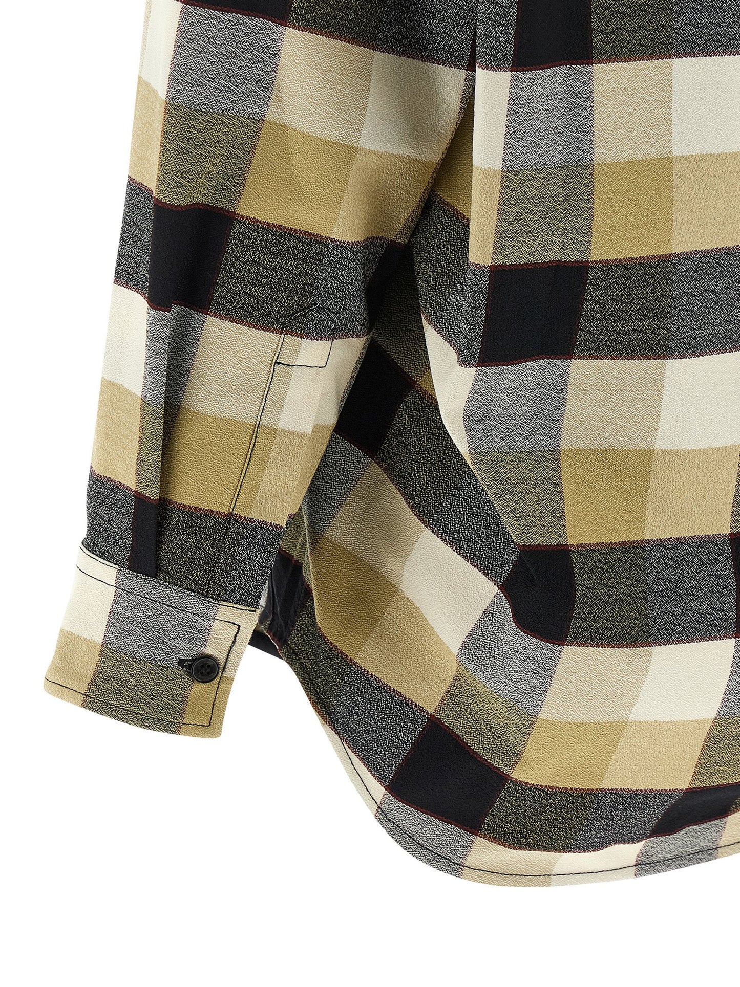 Beige Polyester Blouse