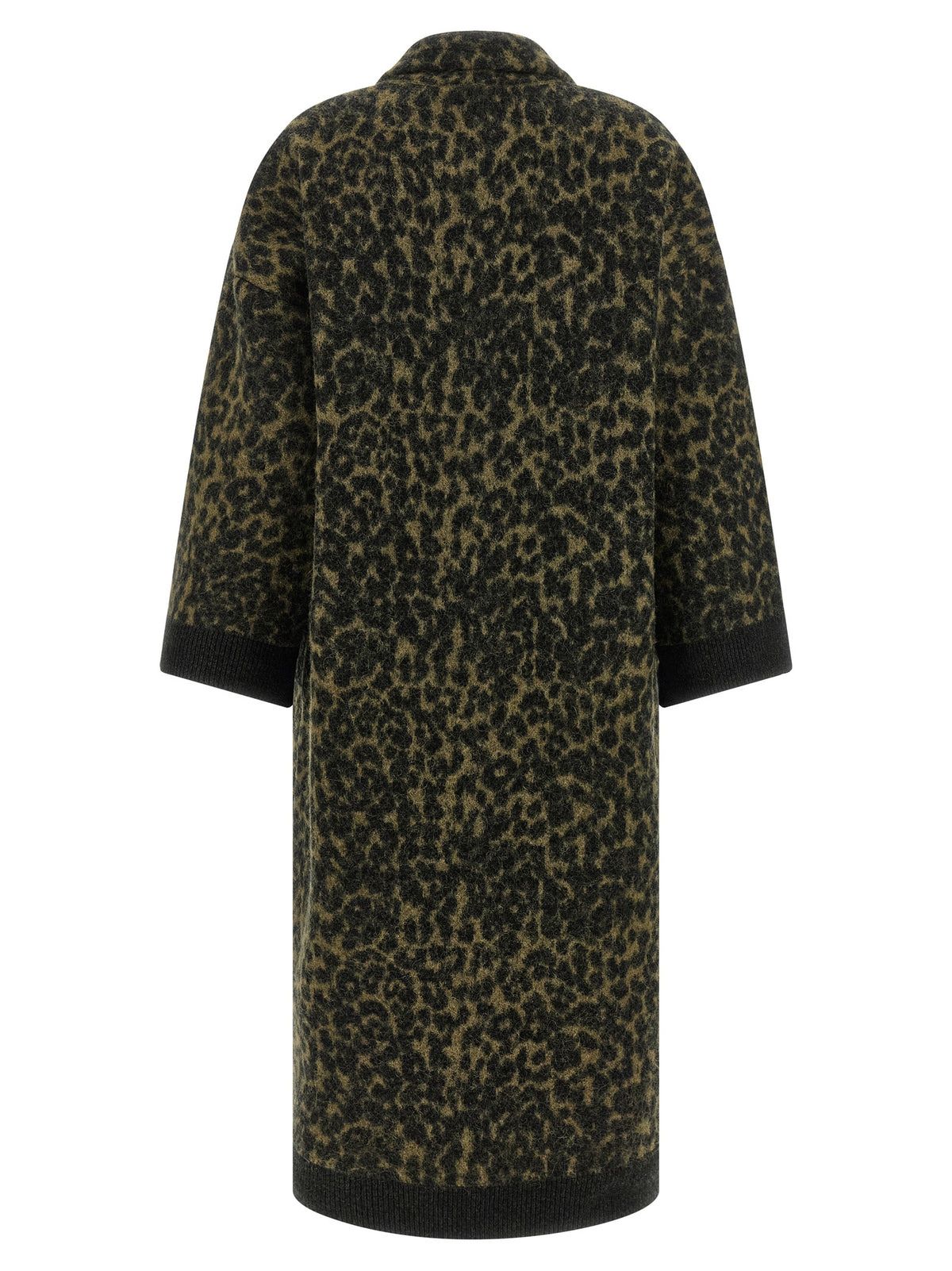 Bicolor Wool Coat