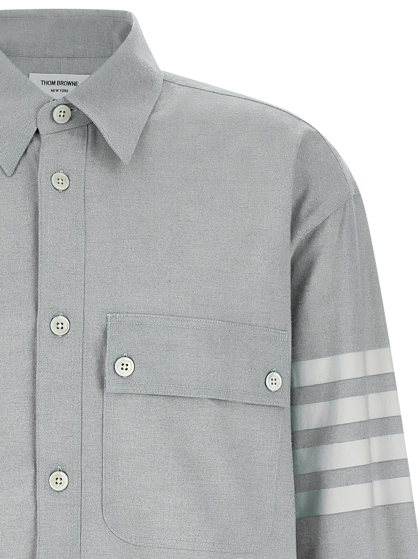 Gray Cotton Blouse