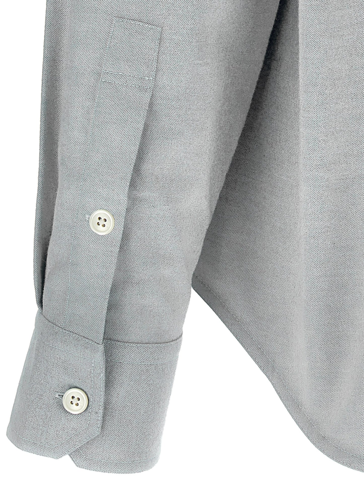 Gray Cotton Blouse