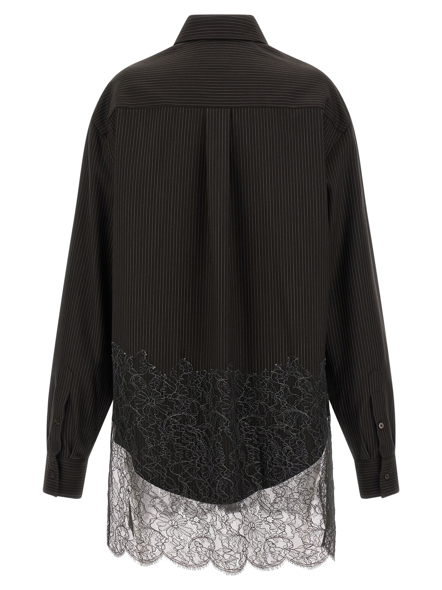 Brown Virgin Wool Blouse