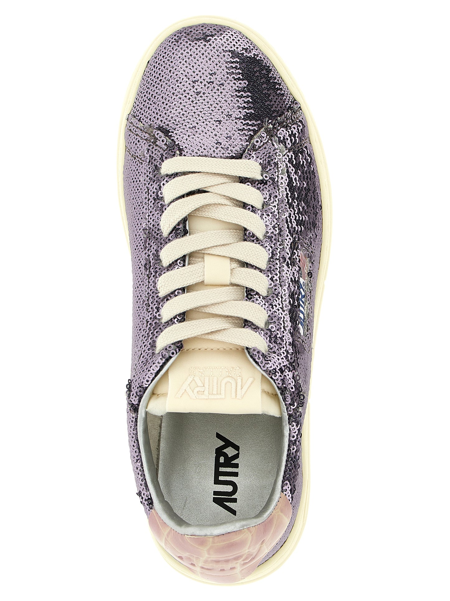 Multicolor Polyester Low Top Sneakers