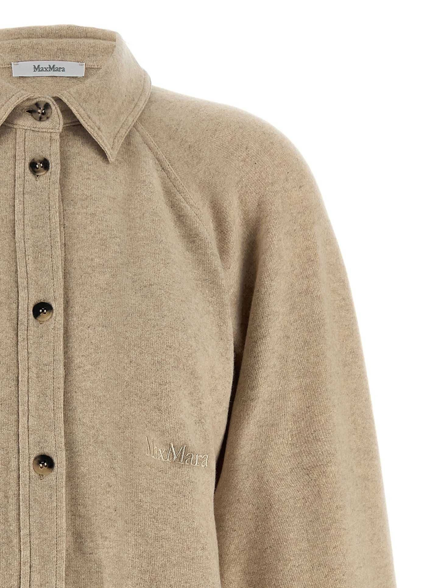 Beige Cashmere Blouse