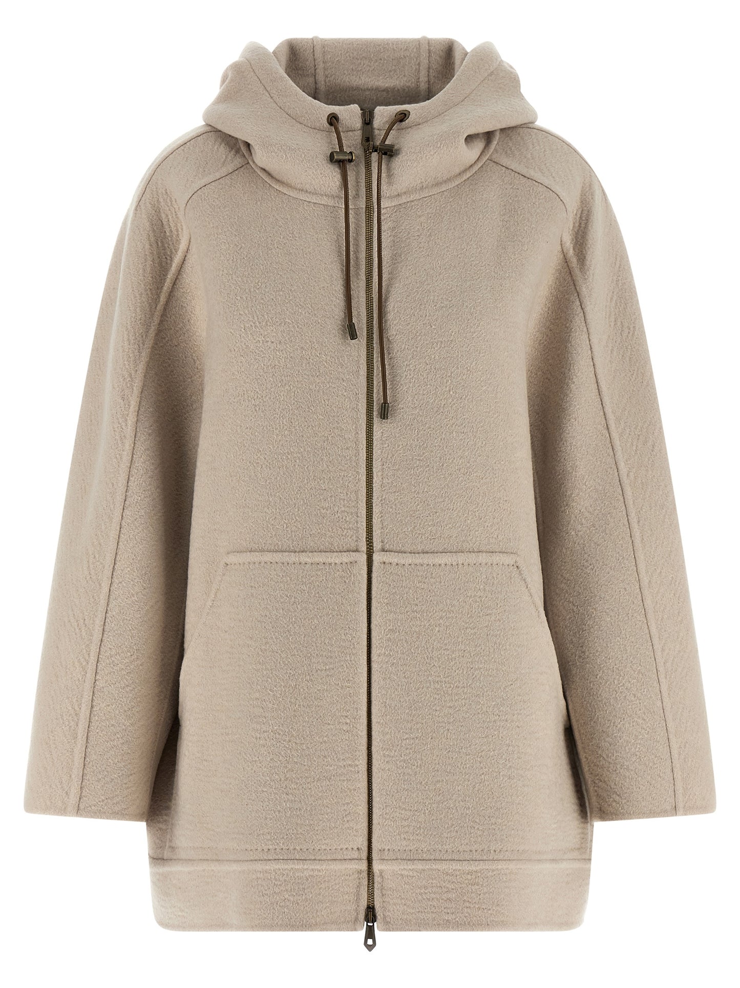 Beige Cashmere Coat