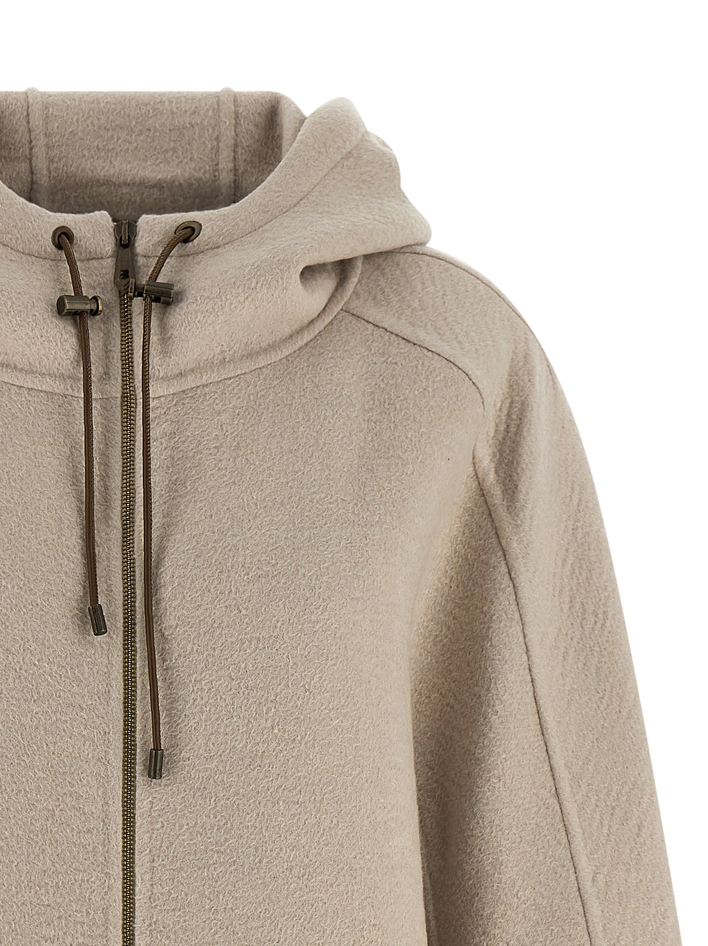 Beige Cashmere Coat