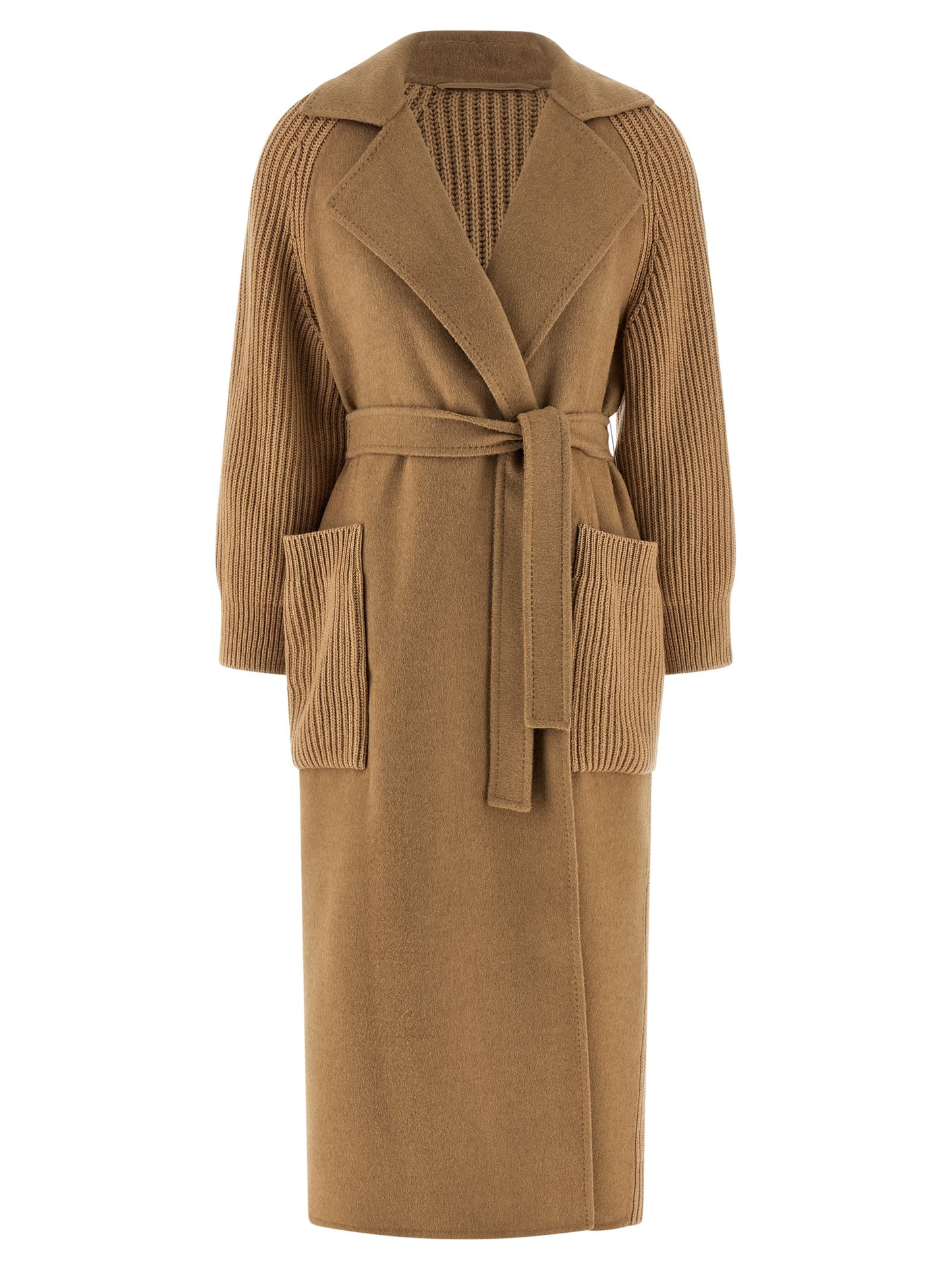 Beige Wool Coat