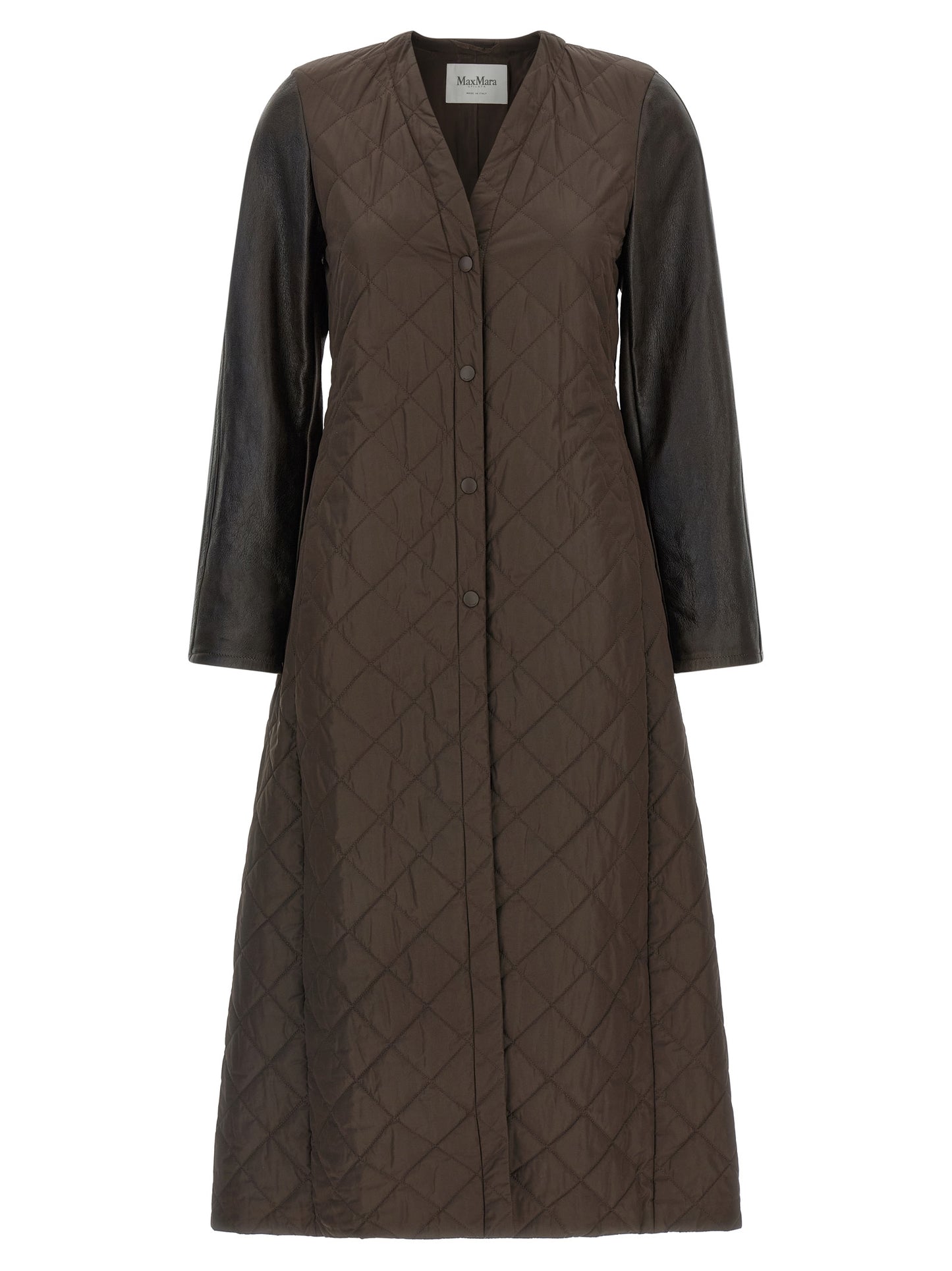 Brown Polyamide Coat