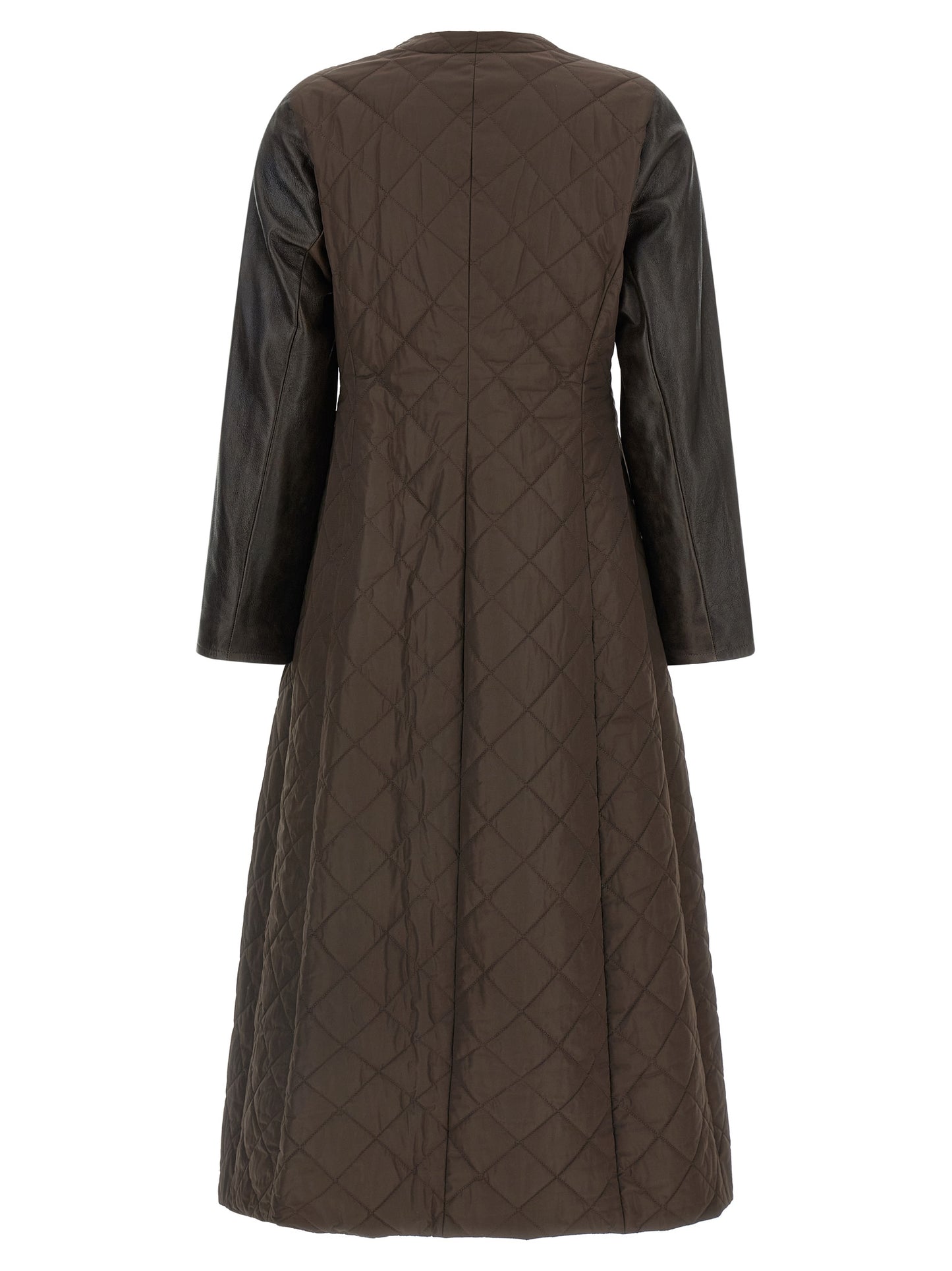Brown Polyamide Coat