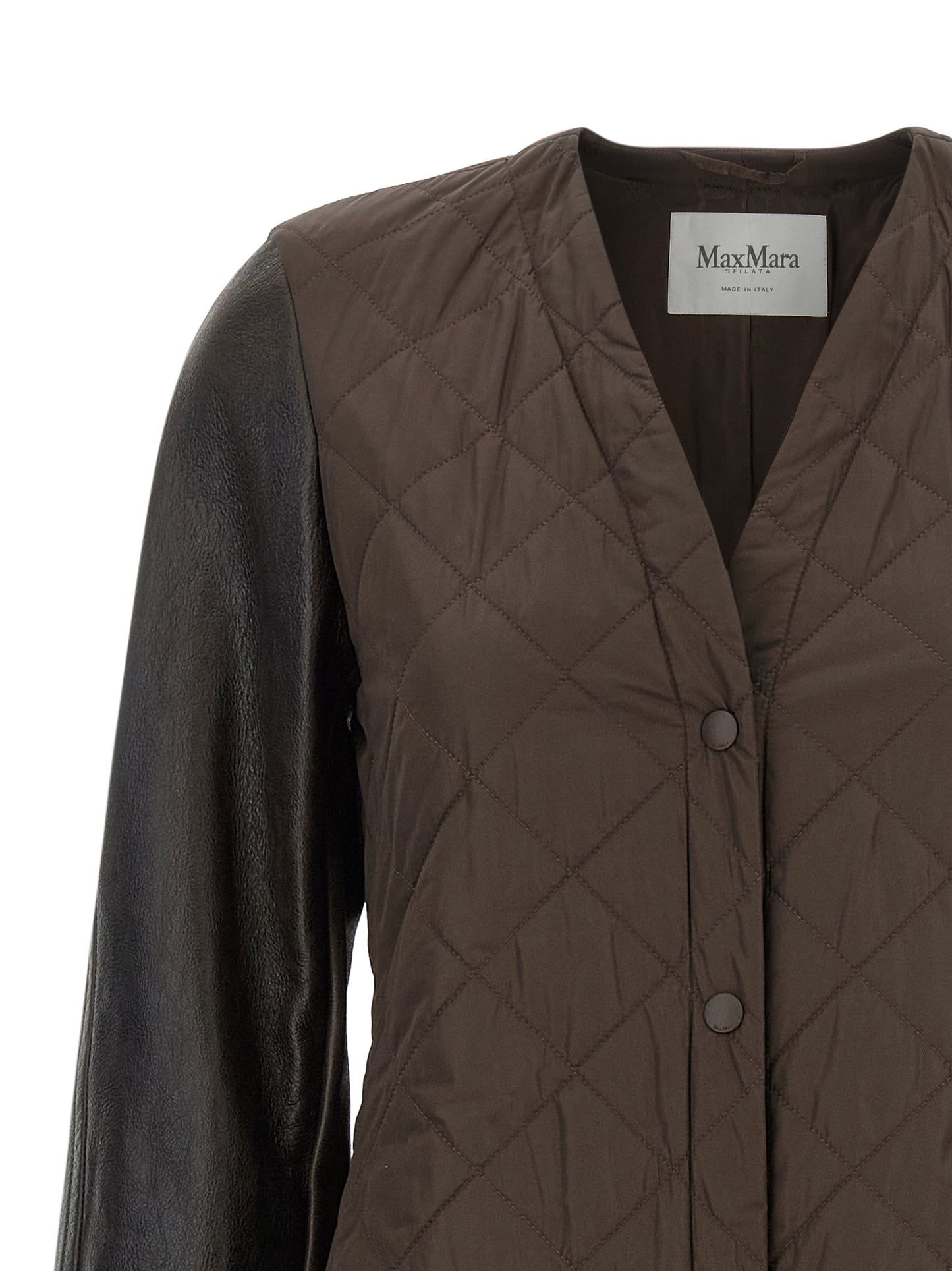 Brown Polyamide Coat