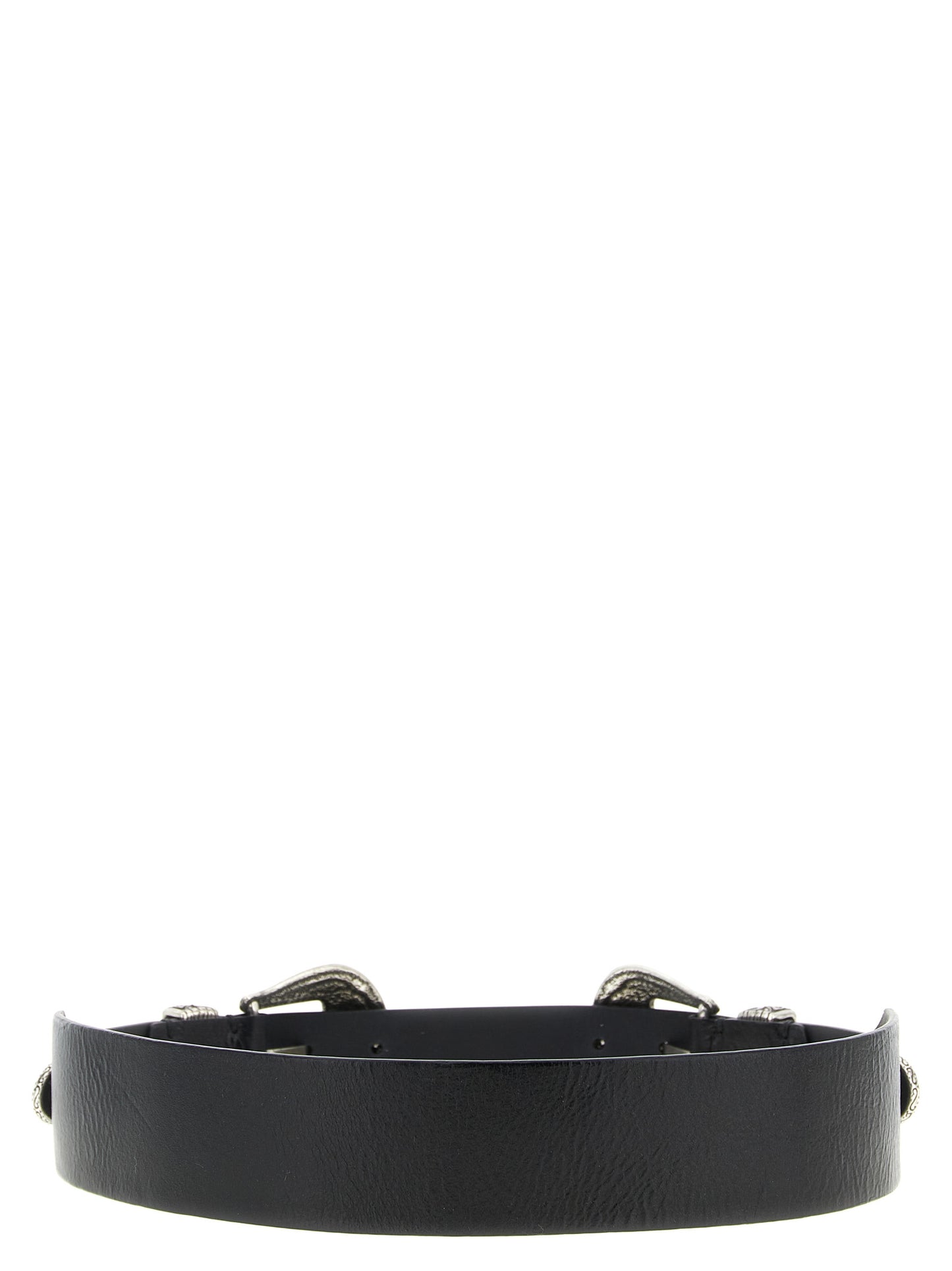 Black Cowhide Regular Belt