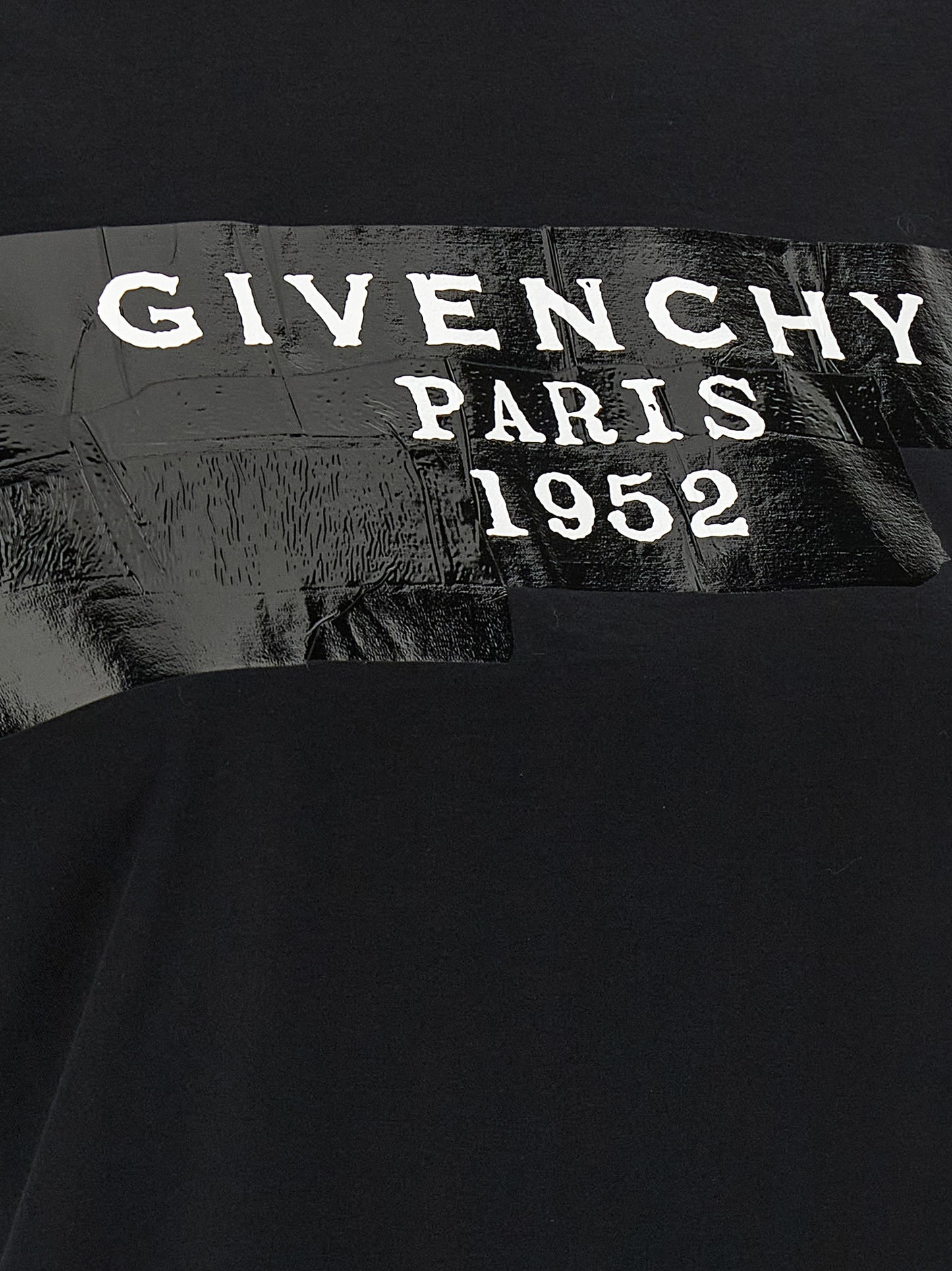 Black Cotton T-Shirt
