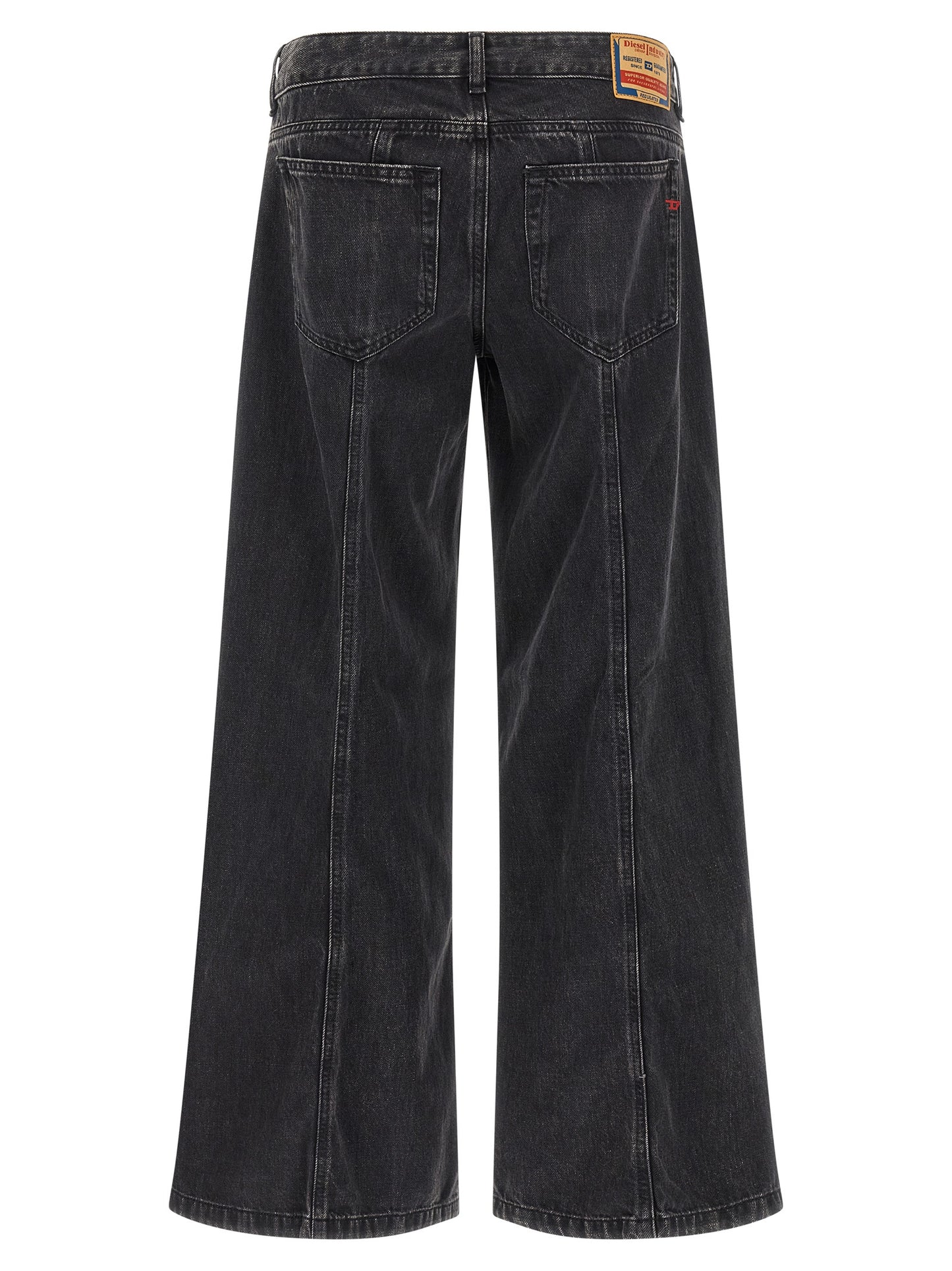 Black Cotton Jeans Denim