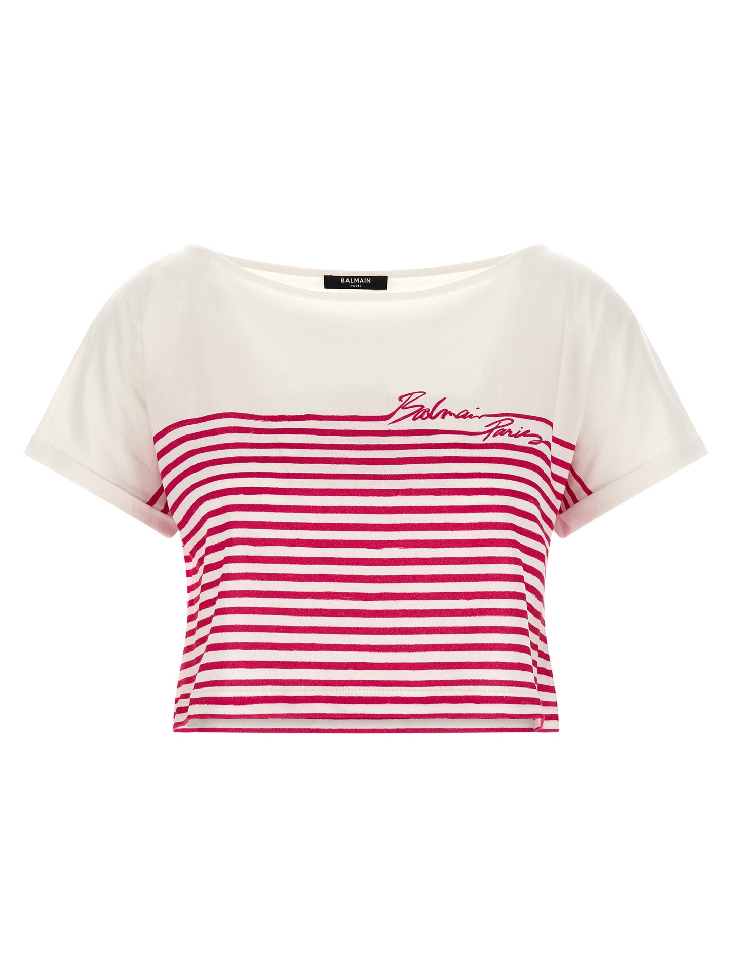 Fuchsia Cotton T-Shirt