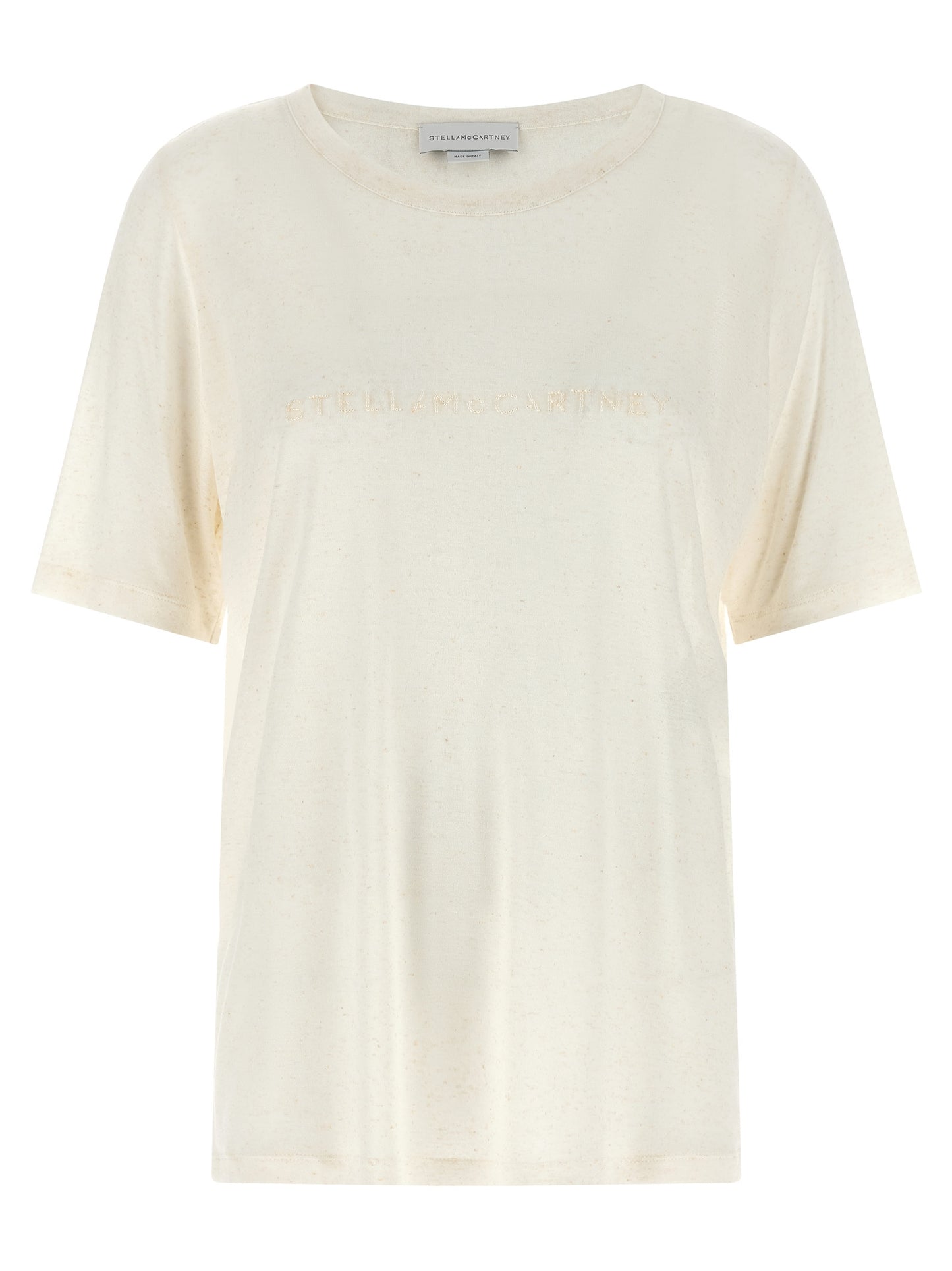 White Viscose T-Shirt