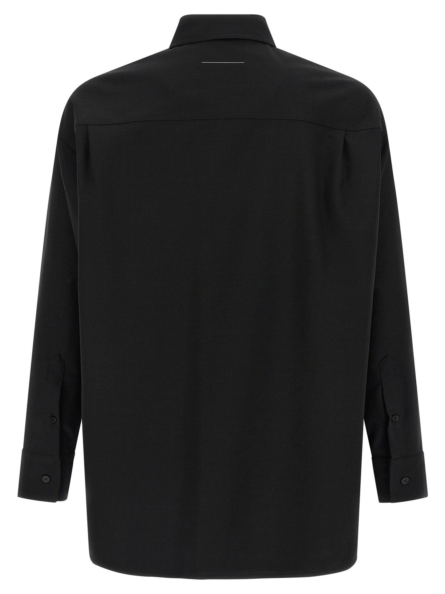 Black Polyester Blouse