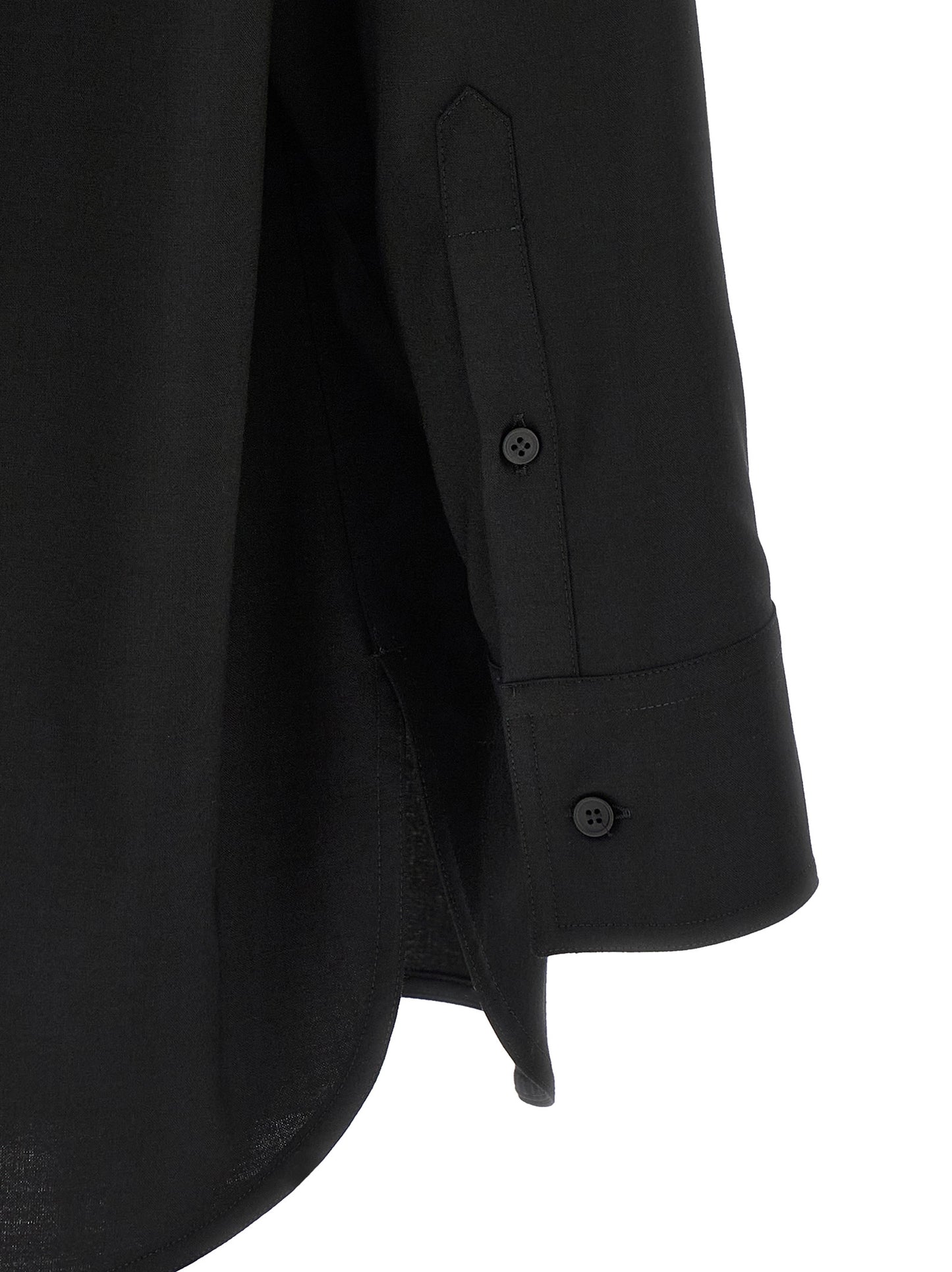 Black Polyester Blouse