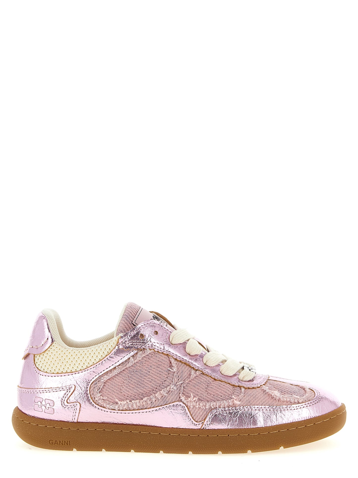 Multicolor Polyethylene Low Top Sneakers