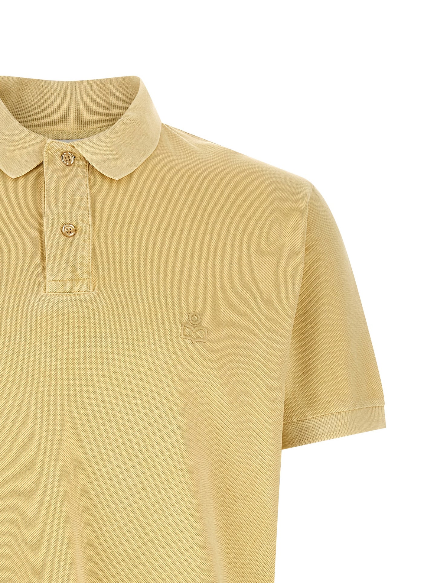 Bicolor Cotton Polo Shirt