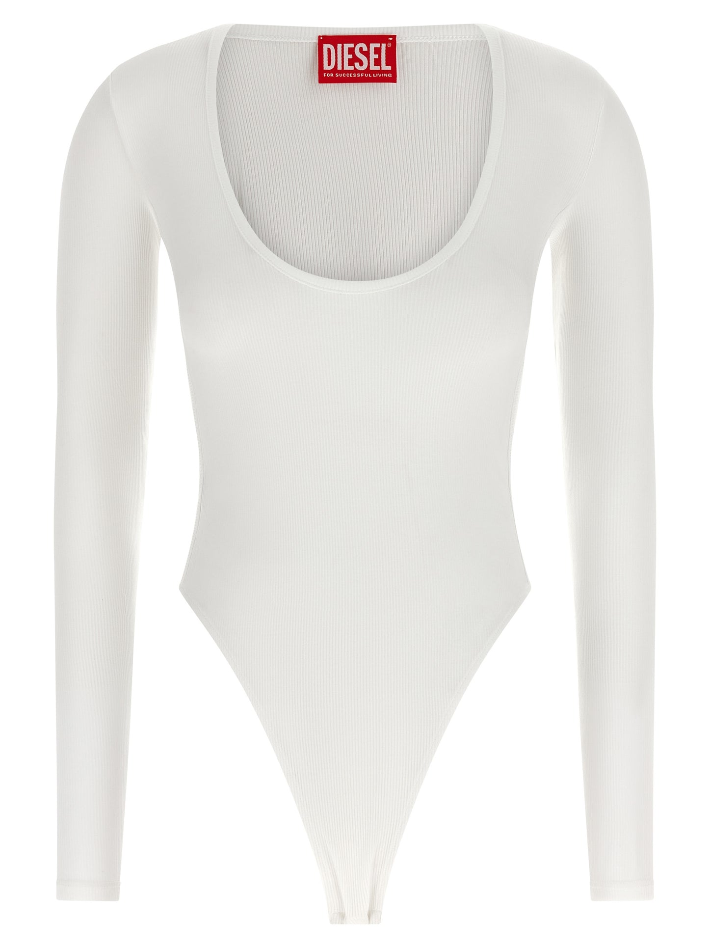 White Viscose Bodysuit