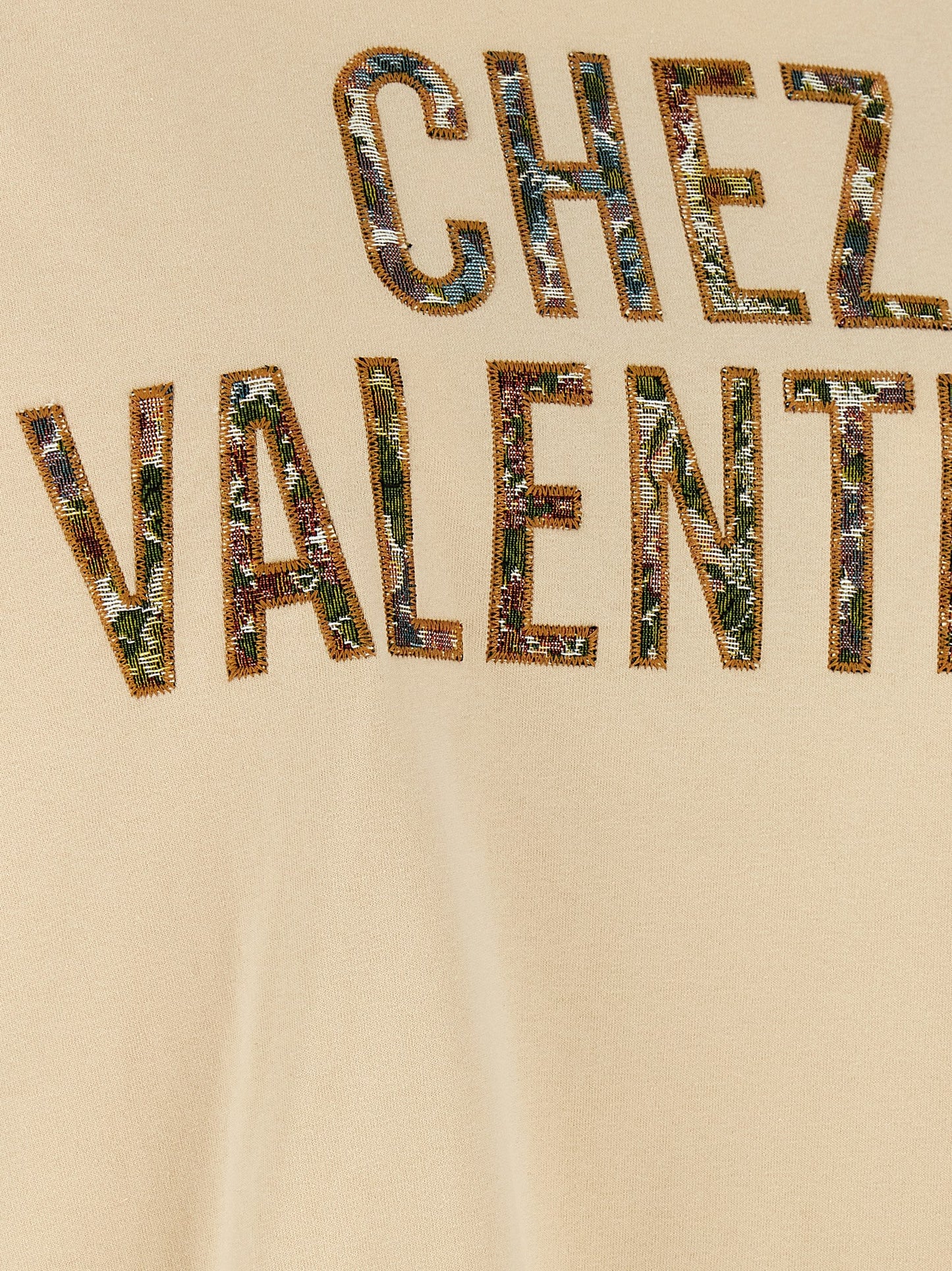Beige Cotton T-Shirt