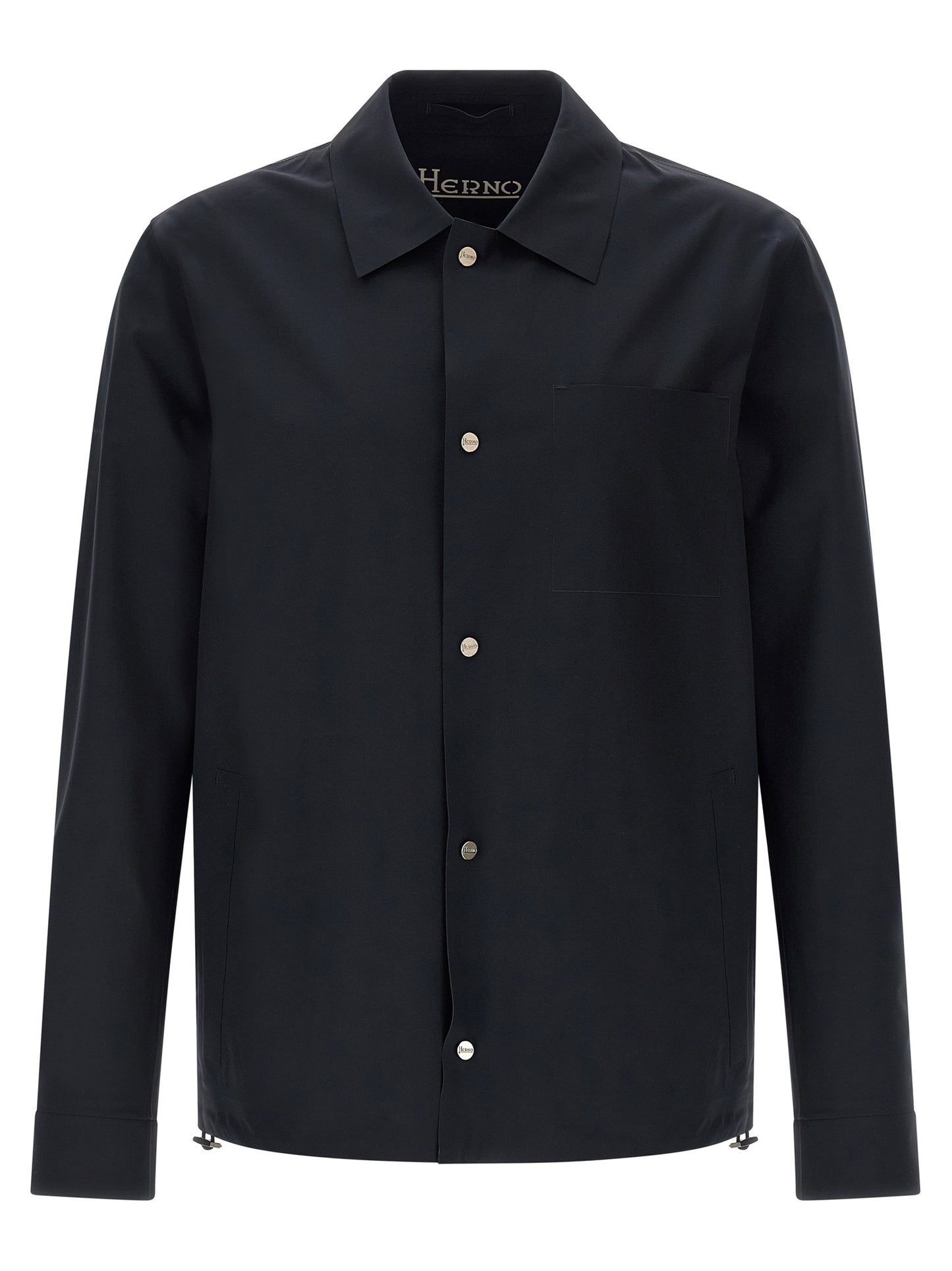 Blue Polyamide Shell Jacket