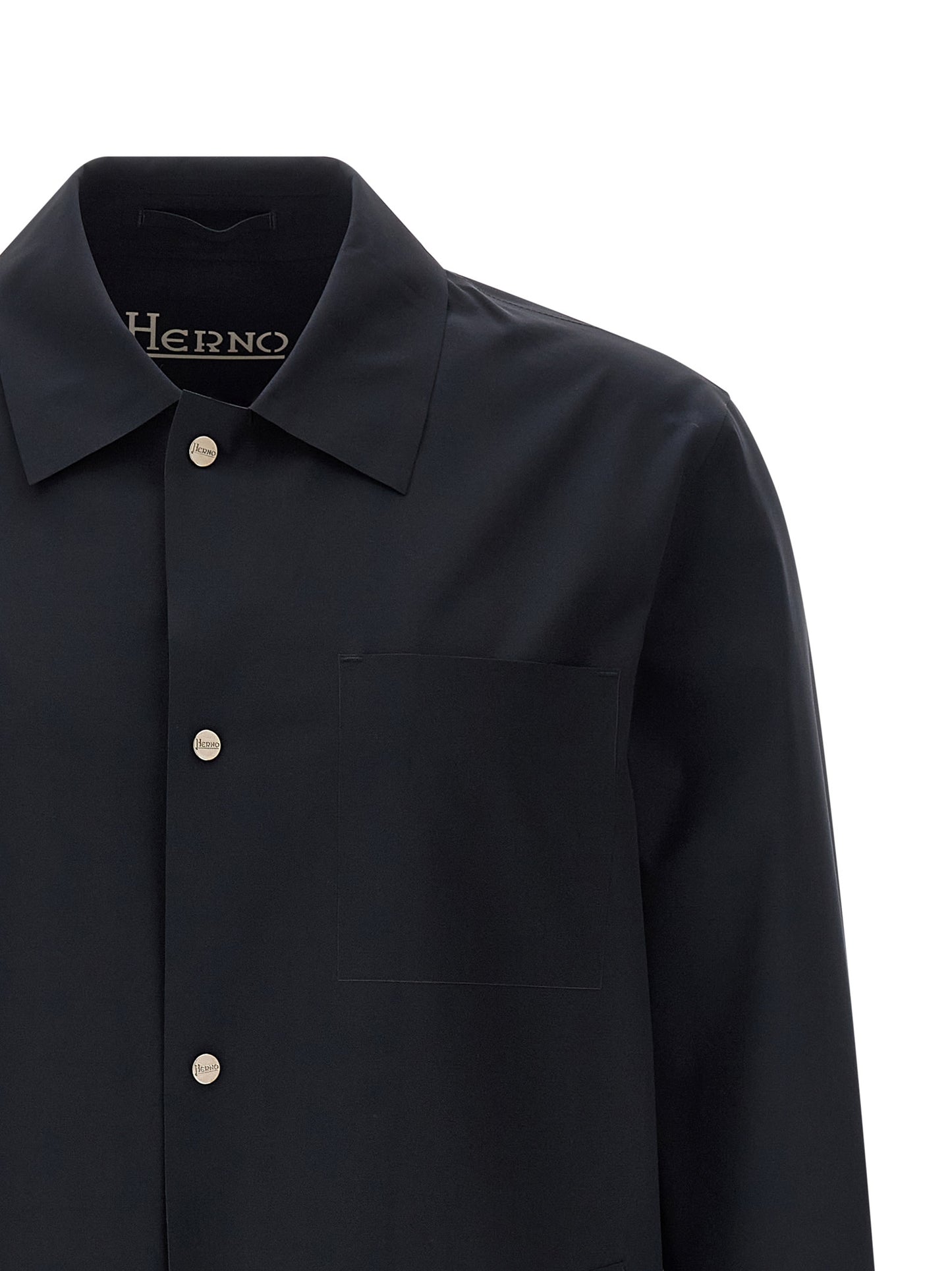 Blue Polyamide Shell Jacket